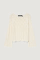 Maglia Vero Moda VMGINGER 3/4 BOATNECK PULLOVER GA NOOS