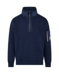 Pullover Aquascutum Active COTTON KNIT 1/4 ZIP SWEATER