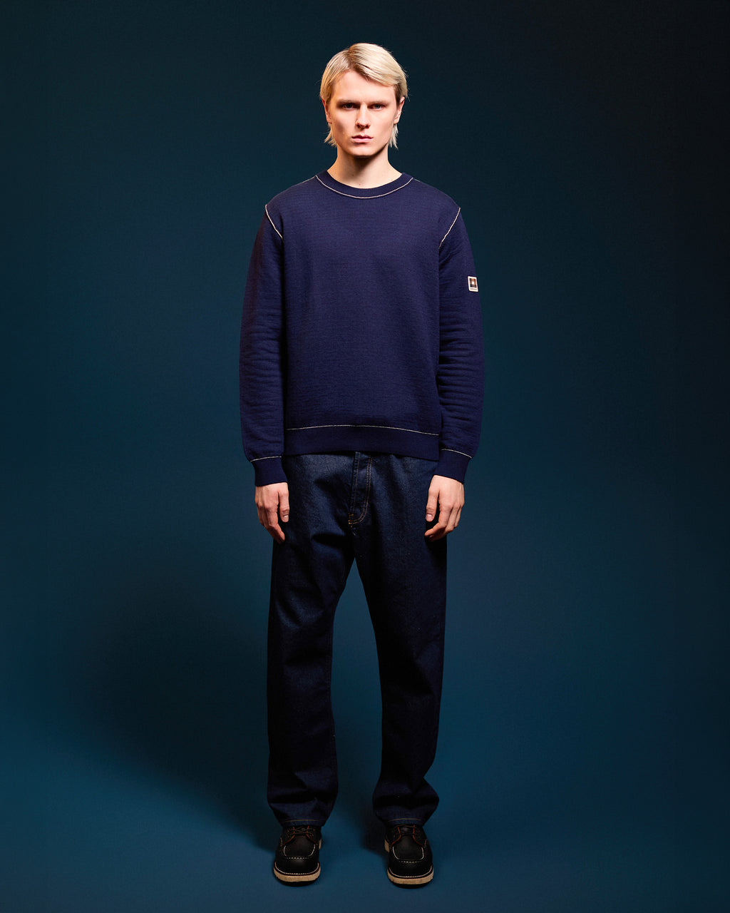 Pullover Aquascutum Active REVERSIBLE WOOL SWEATER