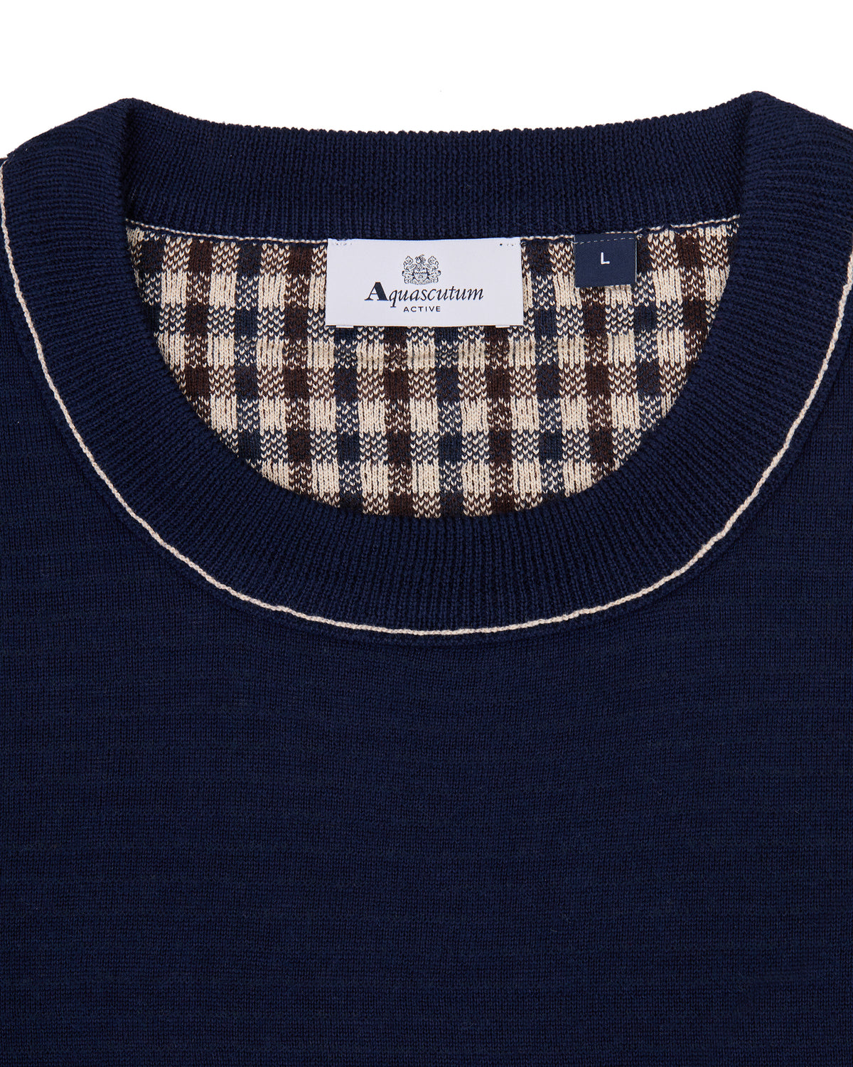 Pullover Aquascutum Active REVERSIBLE WOOL SWEATER