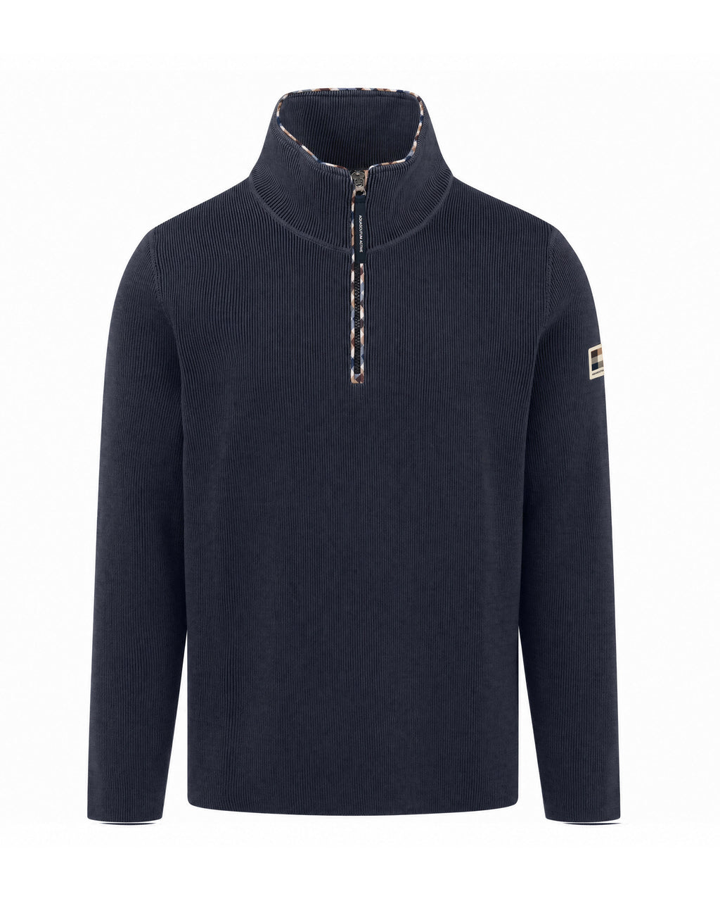 Pullover Aquascutum Active TUBOLAR 1/4 ZIP SWEATER