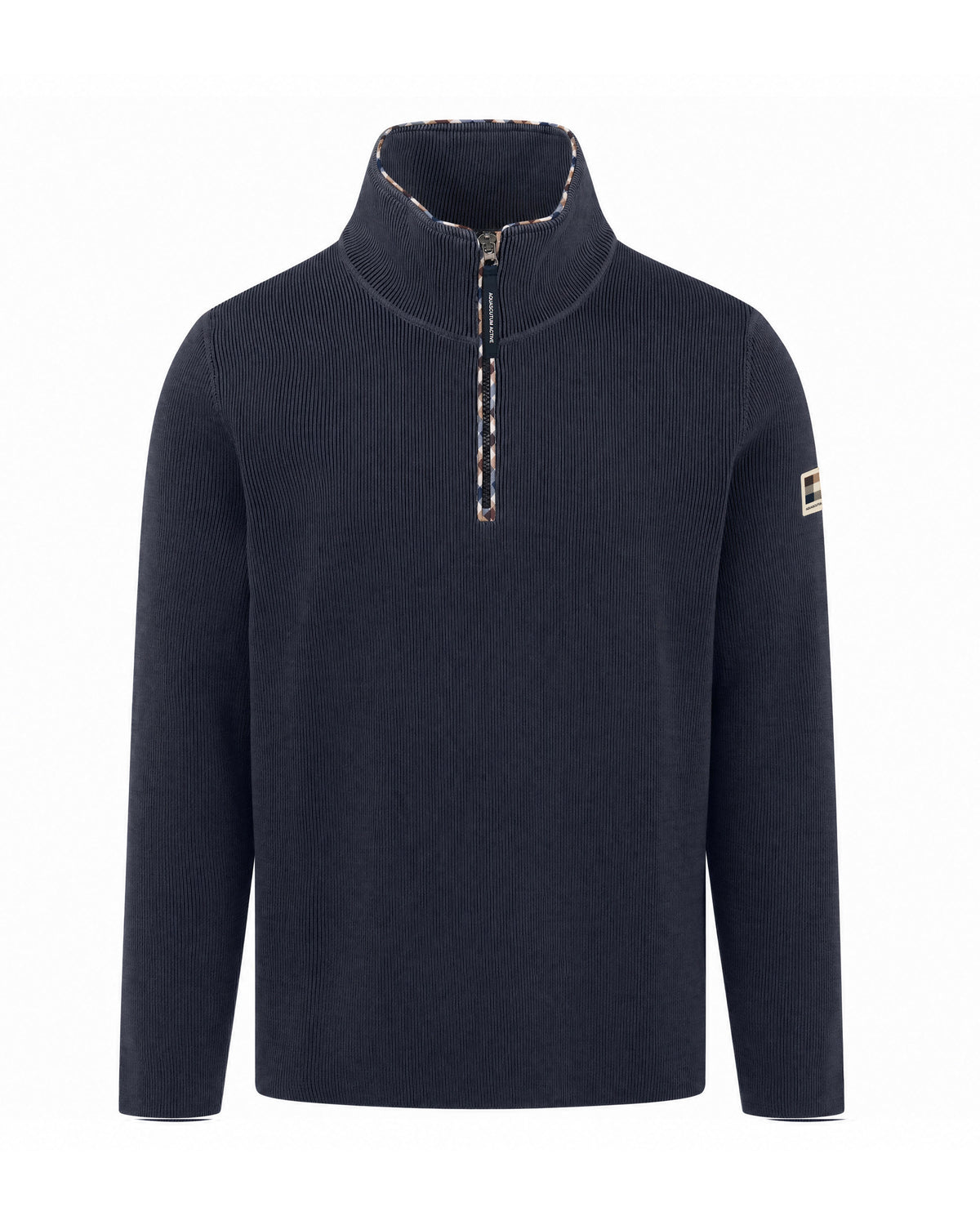 Pullover Aquascutum Active TUBOLAR 1/4 ZIP SWEATER