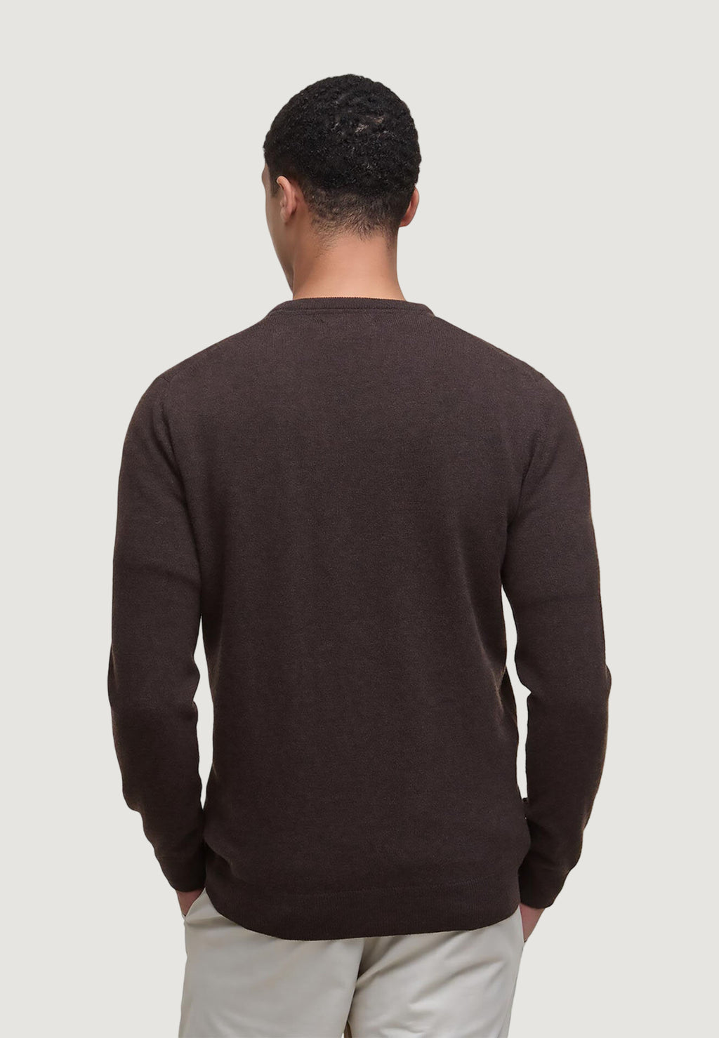 Pullover Barbour ESSENTIAL L/WOOL CREW NECK