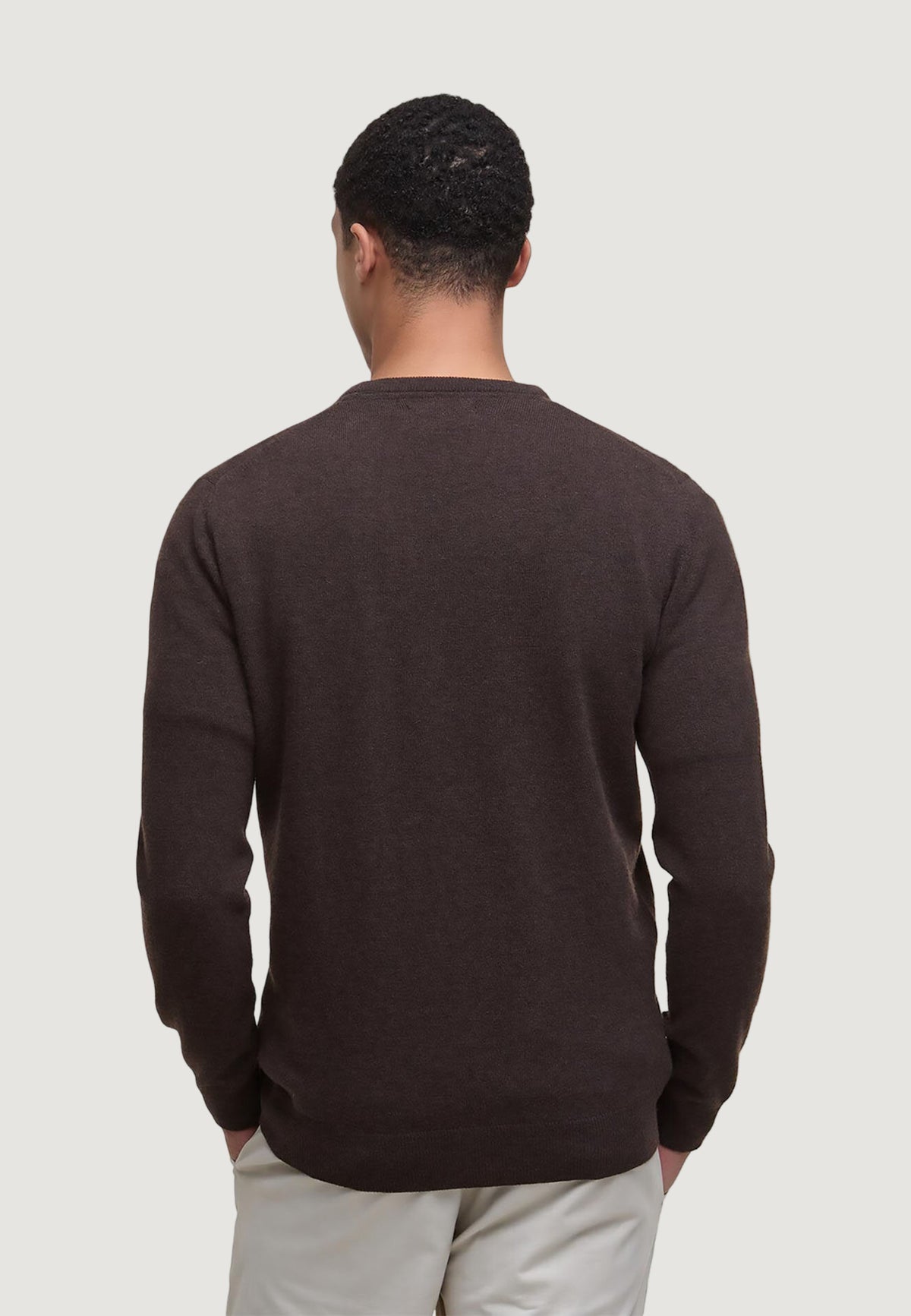 Pullover Barbour ESSENTIAL L/WOOL CREW NECK