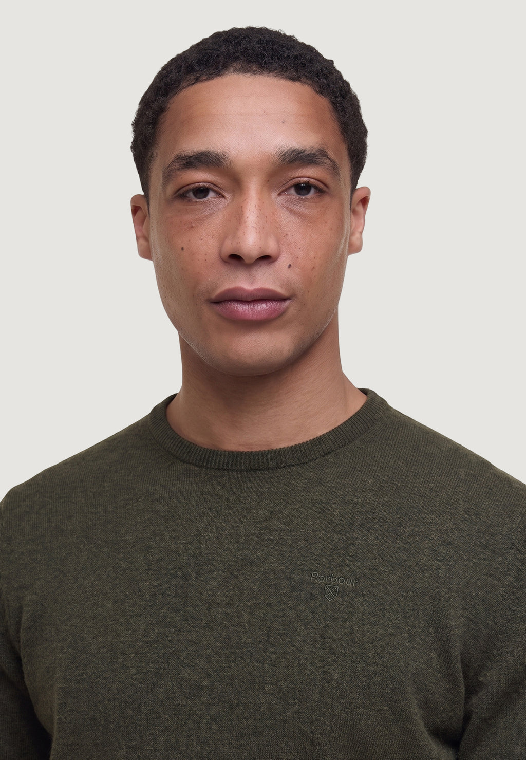 Pullover Barbour ESSENTIAL L/WOOL CREW NECK
