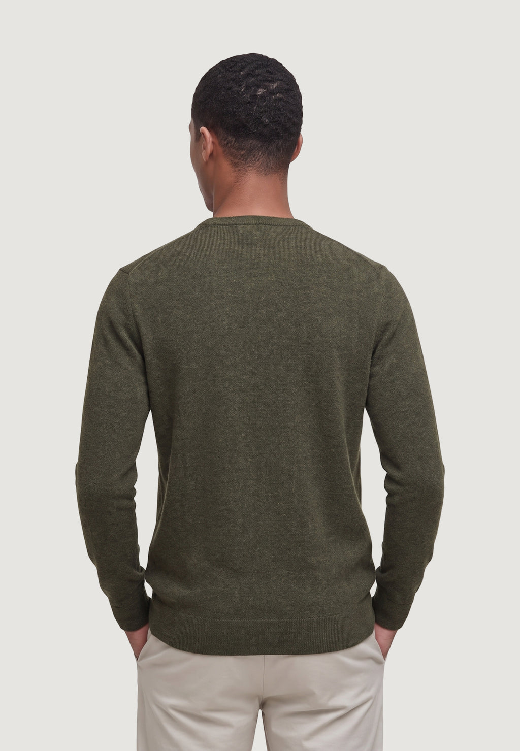 Pullover Barbour ESSENTIAL L/WOOL CREW NECK