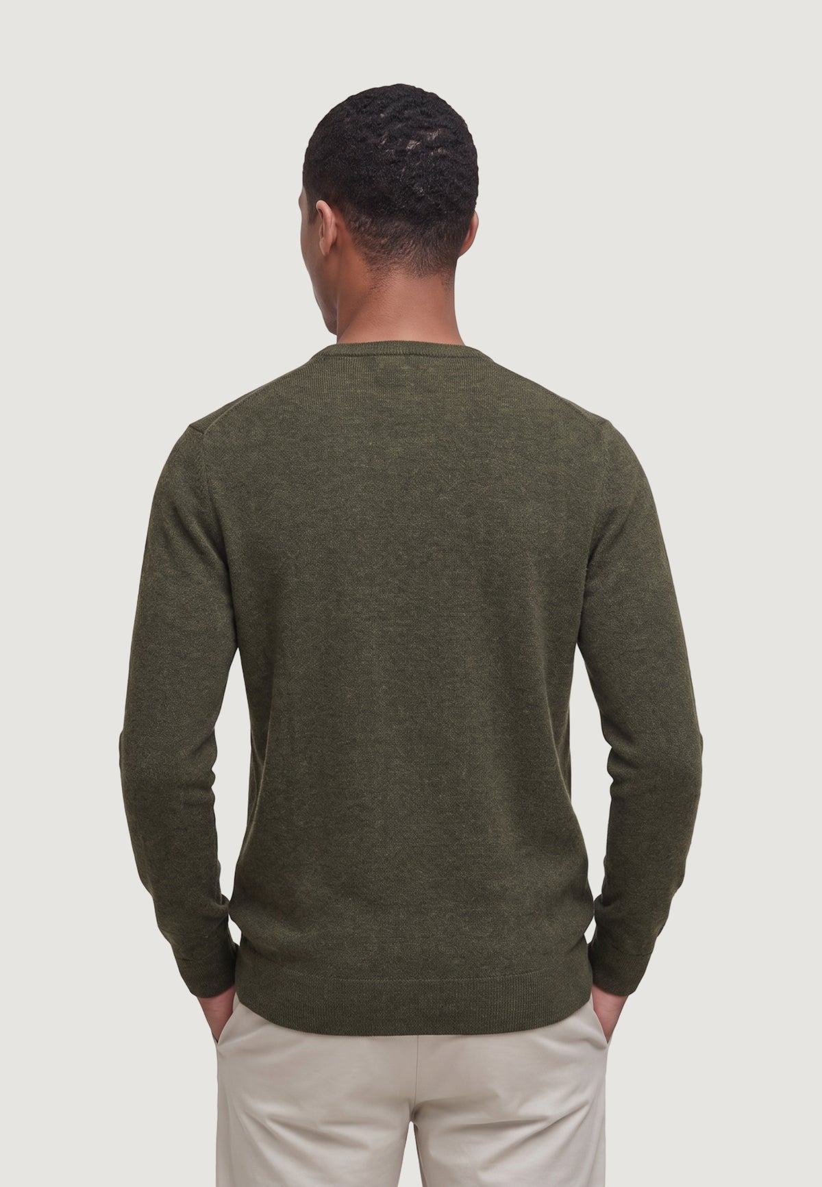Pullover Barbour ESSENTIAL L/WOOL CREW NECK