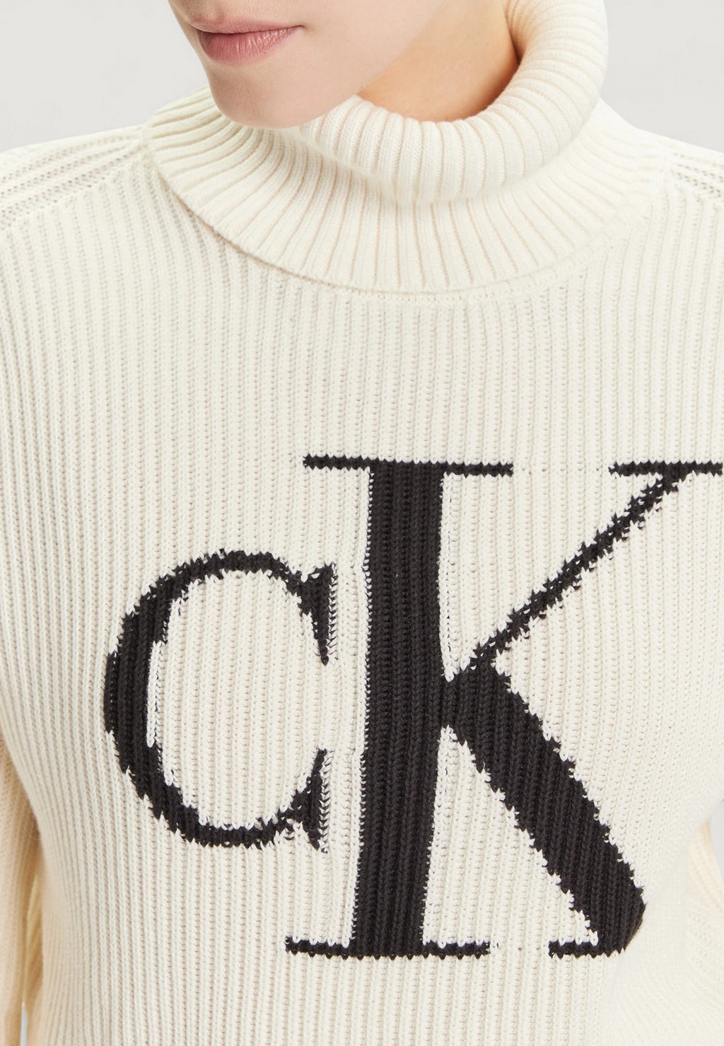 Pullover Calvin Klein Jeans BLOWN UP CK LOOSE SWEATER CONTRA