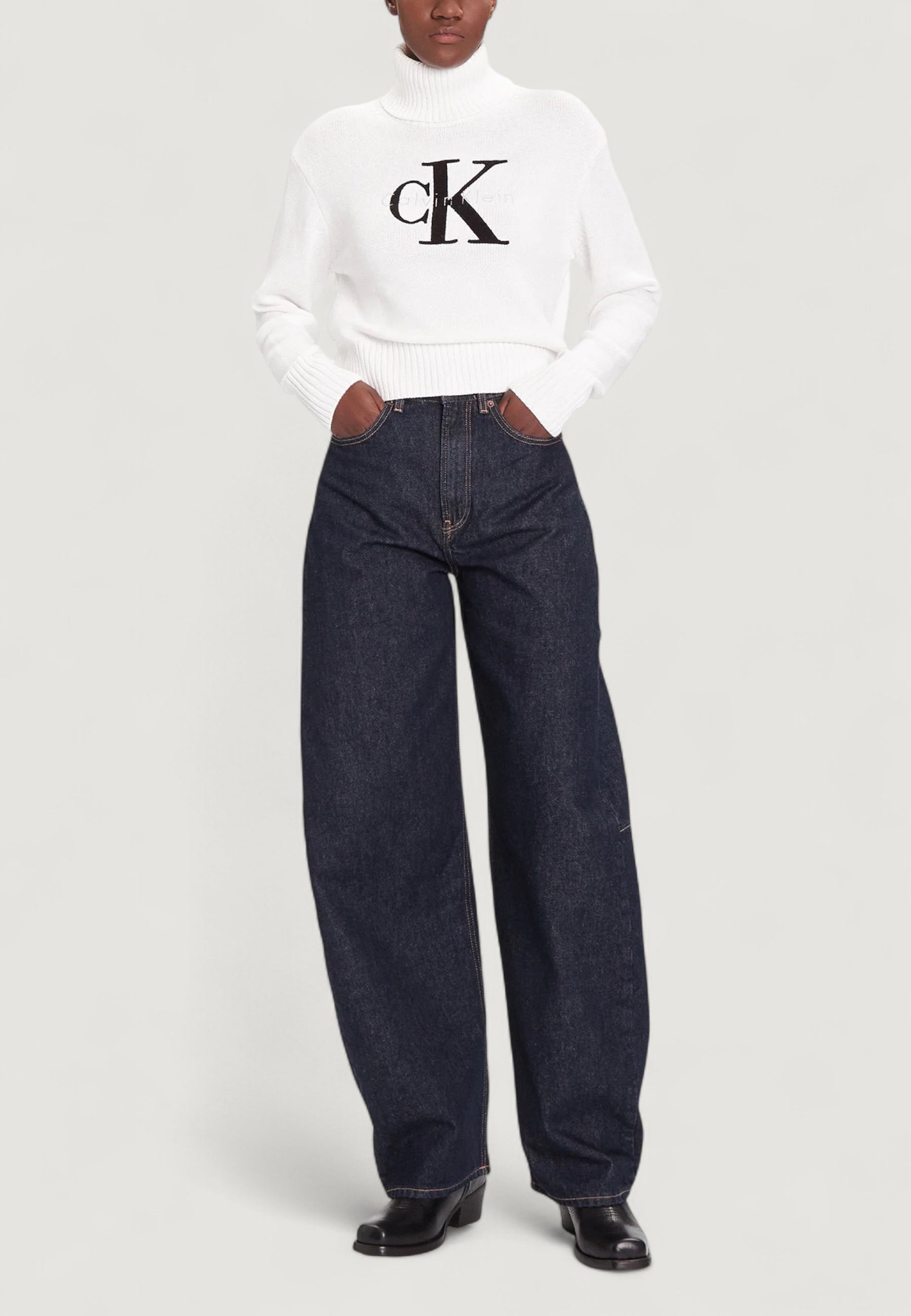 Maglione Calvin Klein Jeans CHENILLE MONOLOGO SW