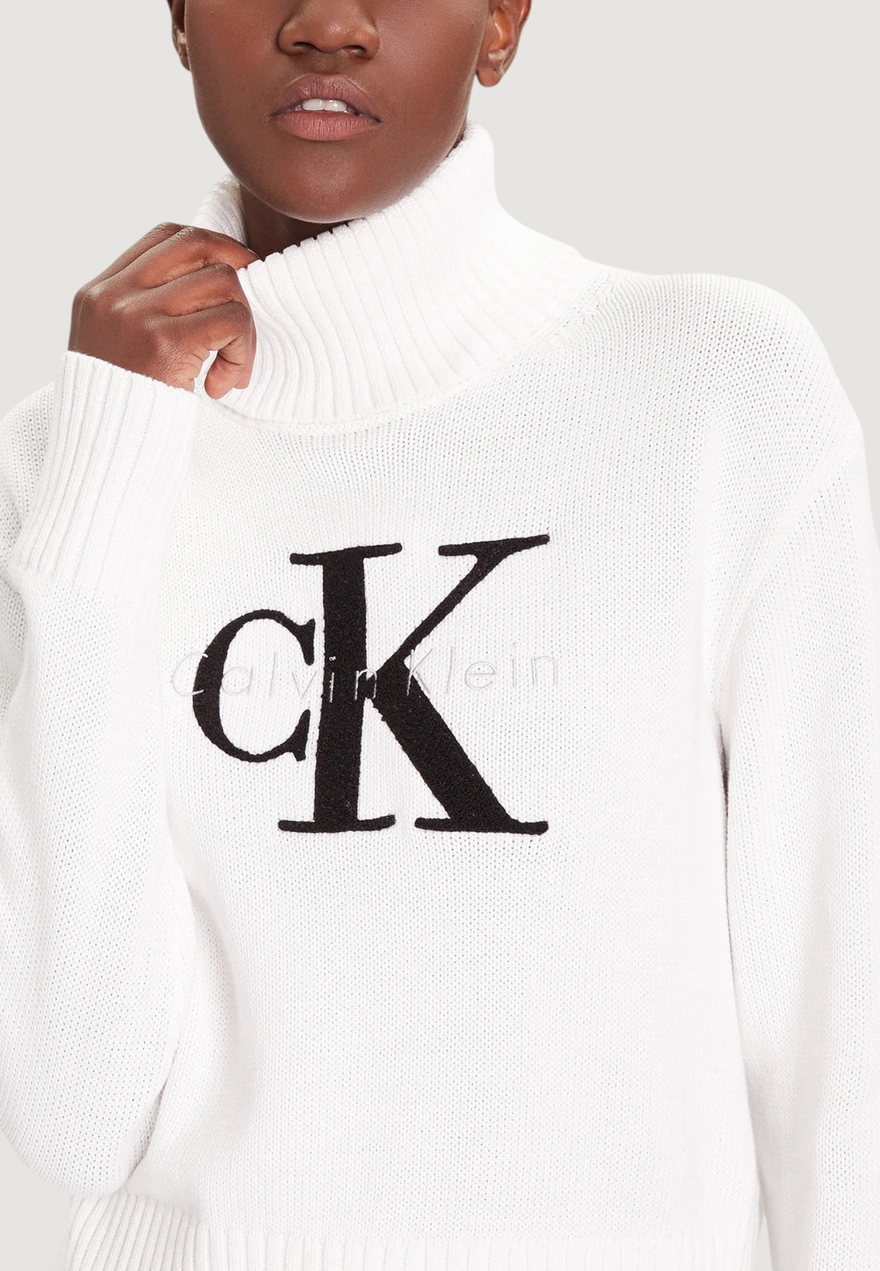 Maglione Calvin Klein Jeans CHENILLE MONOLOGO SW