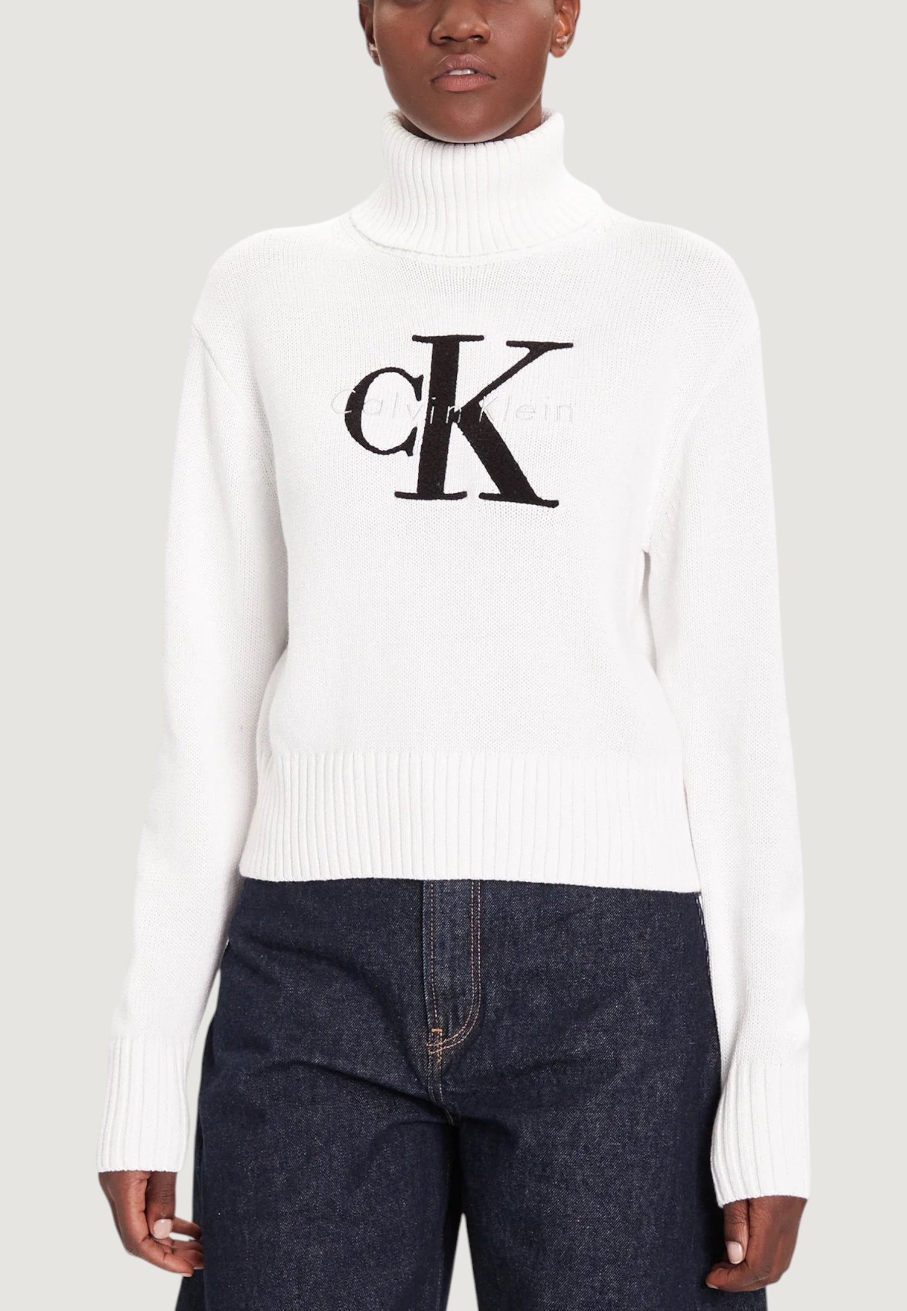 Maglione Calvin Klein Jeans CHENILLE MONOLOGO SW