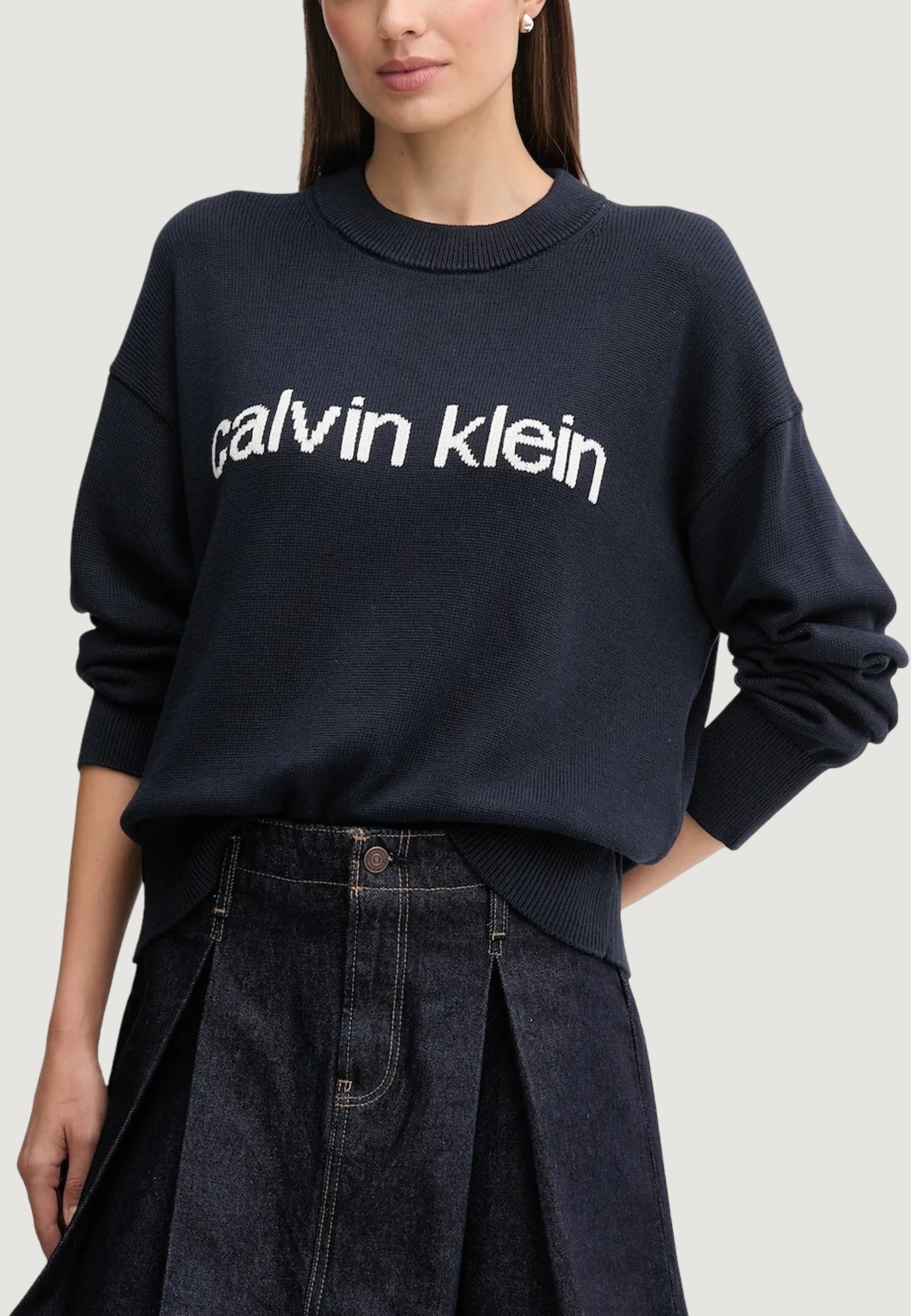 Maglione Calvin Klein Jeans Cotton Graphic Pullo