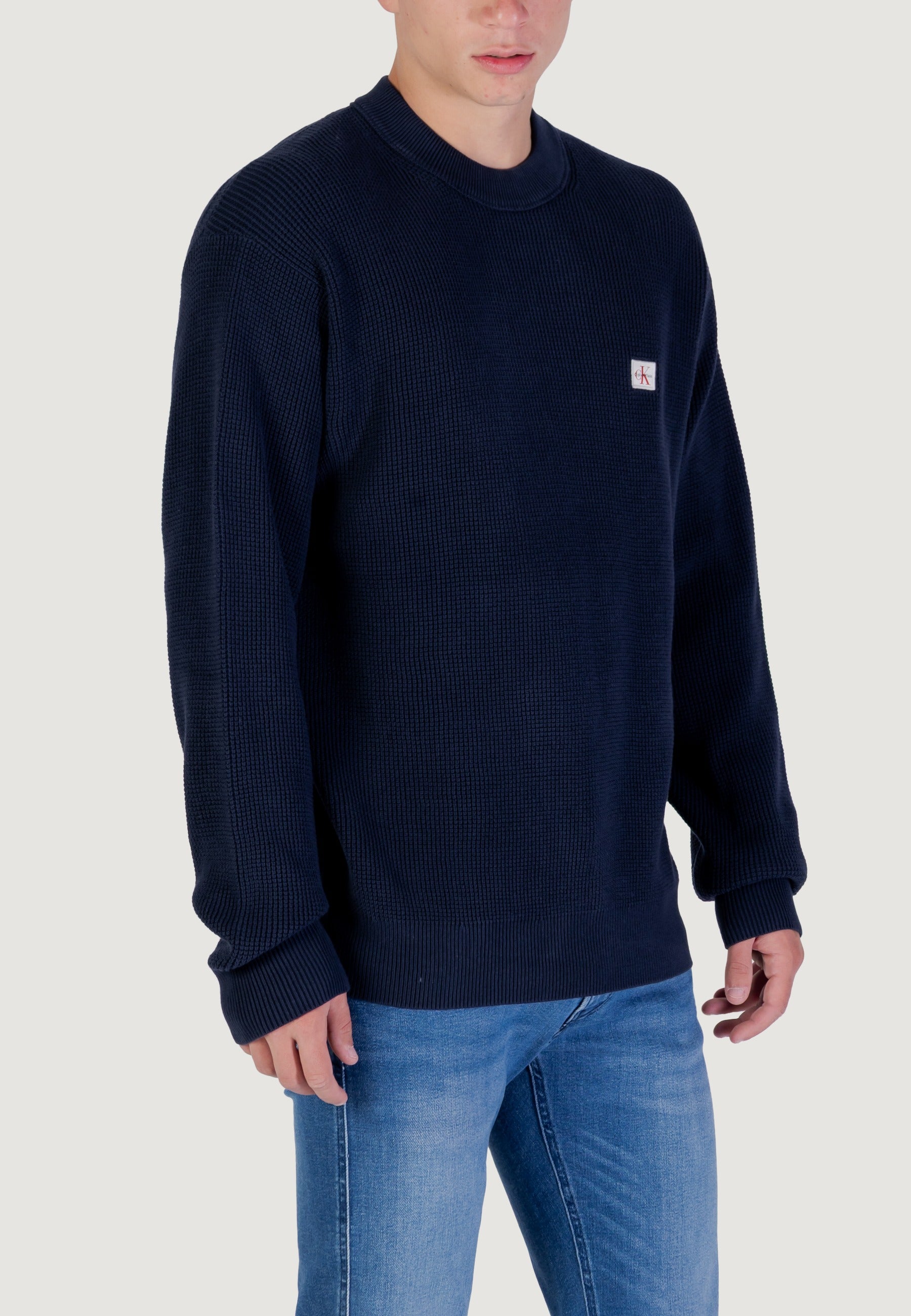 Maglione Calvin Klein Jeans LS EZ COTTON WAFFLE