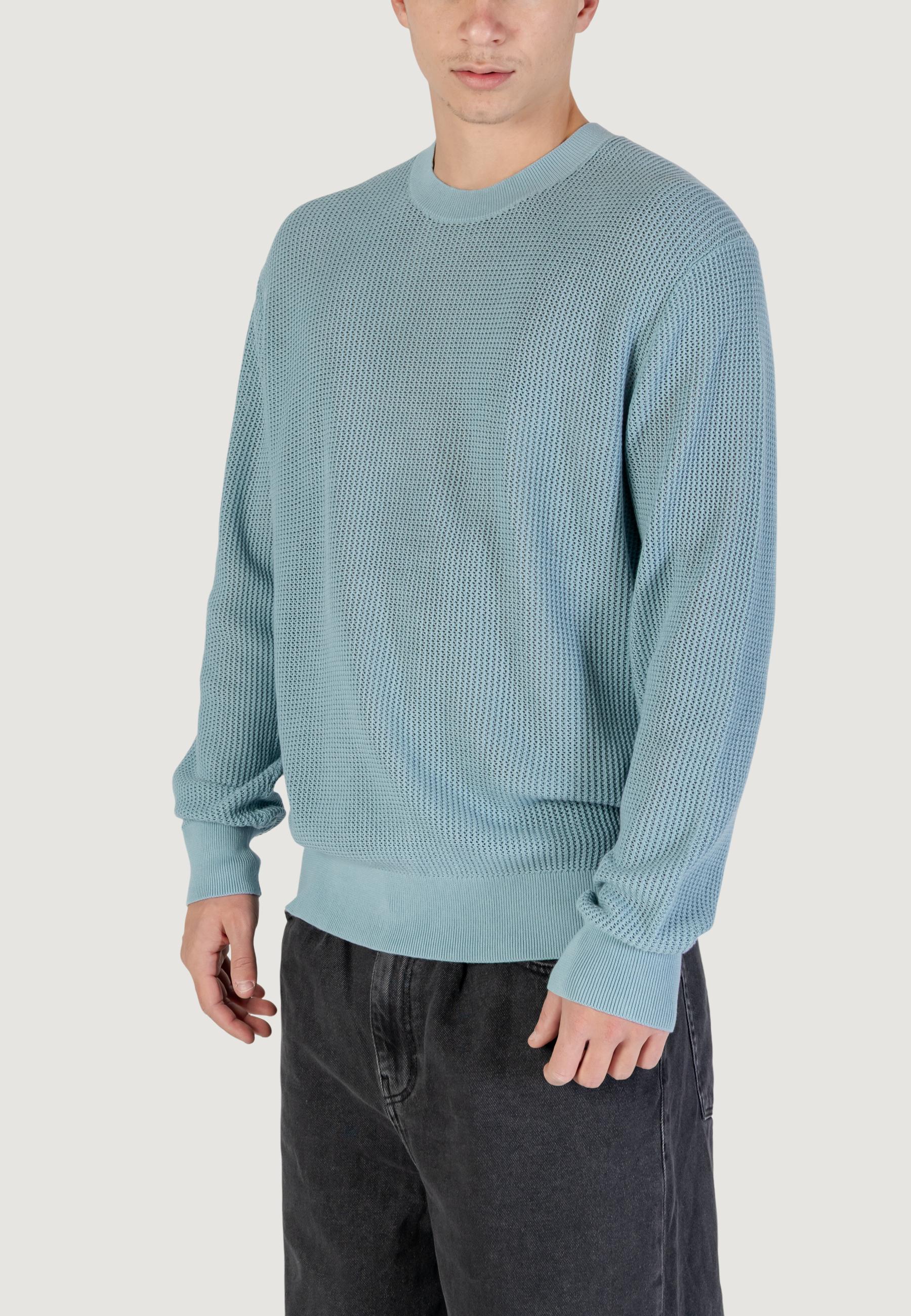 Maglione Calvin Klein Jeans LS COTTON MESH CREW