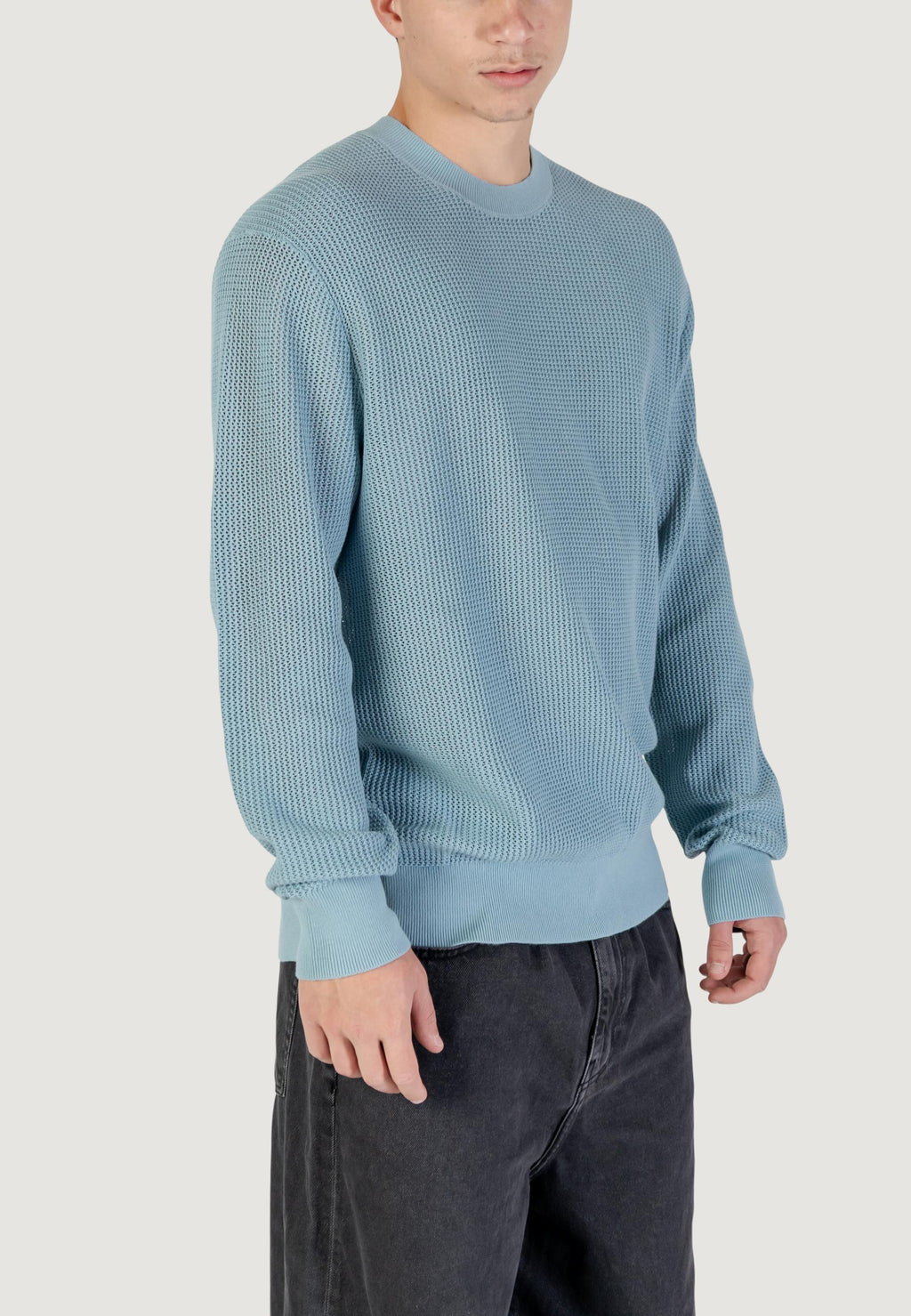 Maglione Calvin Klein Jeans LS COTTON MESH CREW