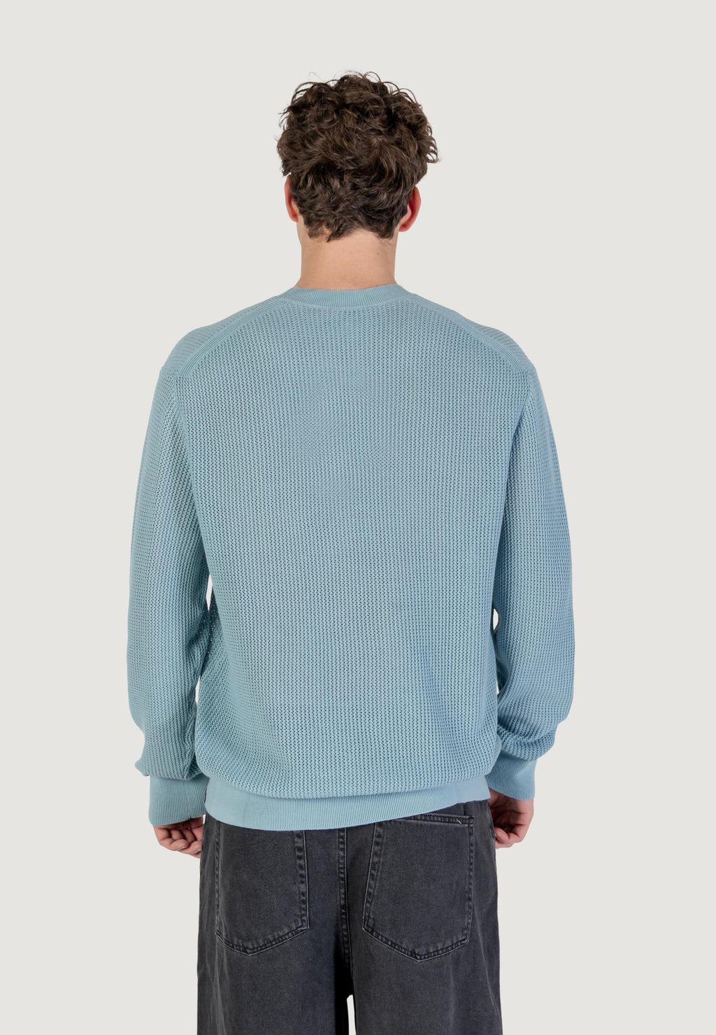 Maglione Calvin Klein Jeans LS COTTON MESH CREW