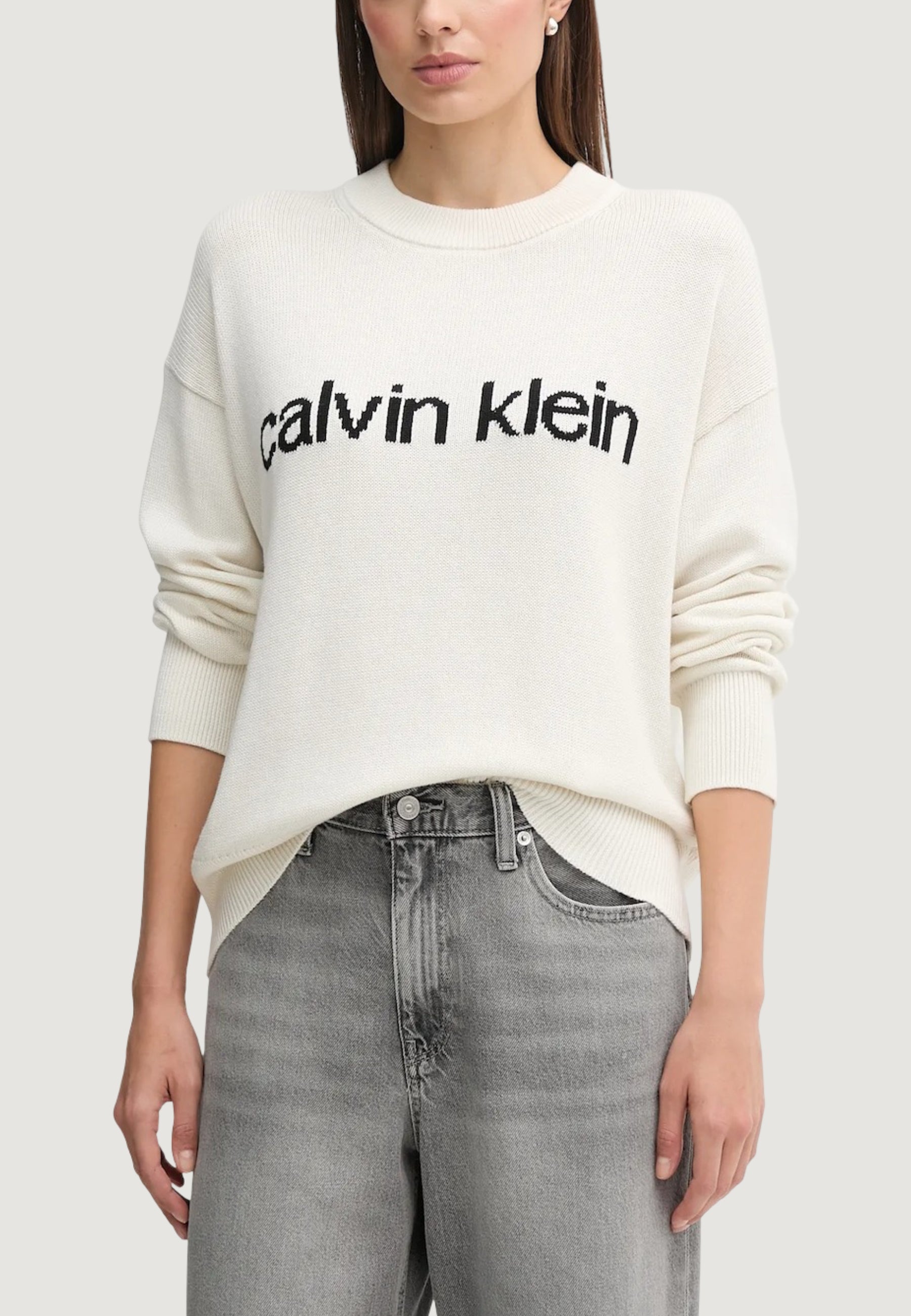 Maglione Calvin Klein Jeans Cotton Graphic Pullo