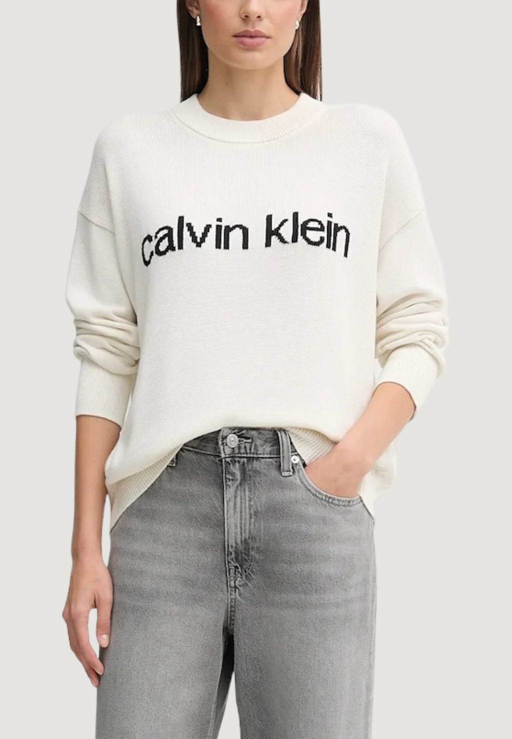 Maglione Calvin Klein Jeans Cotton Graphic Pullo