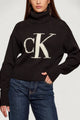 Pullover Calvin Klein Jeans BLOWN UP CK LOOSE SWEATER CONTRA