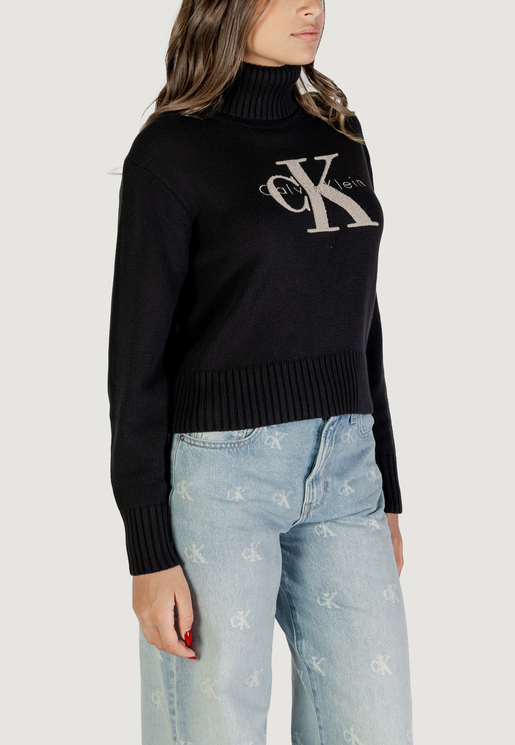 Maglione Calvin Klein Jeans CHENILLE MONOLOGO SW