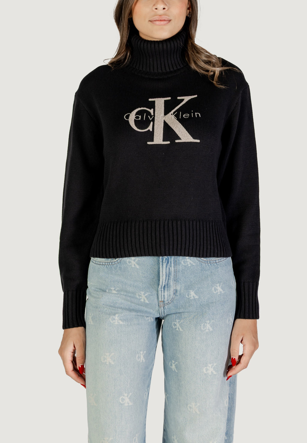 Maglione Calvin Klein Jeans CHENILLE MONOLOGO SW