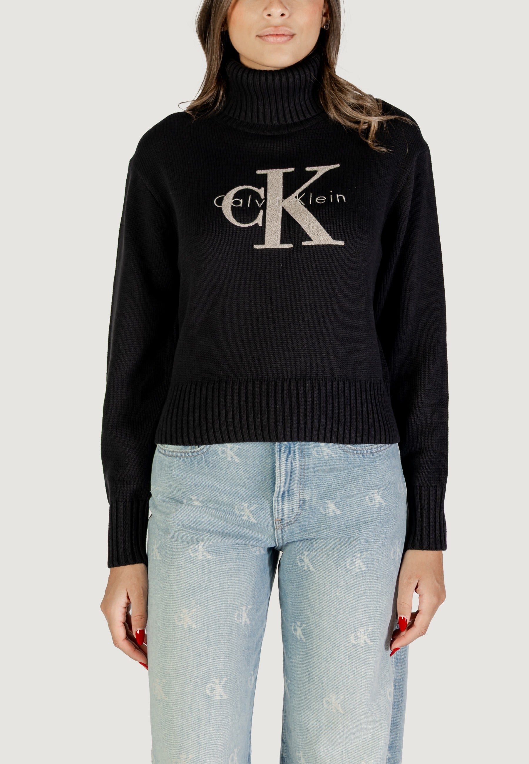 Maglione Calvin Klein Jeans CHENILLE MONOLOGO SW