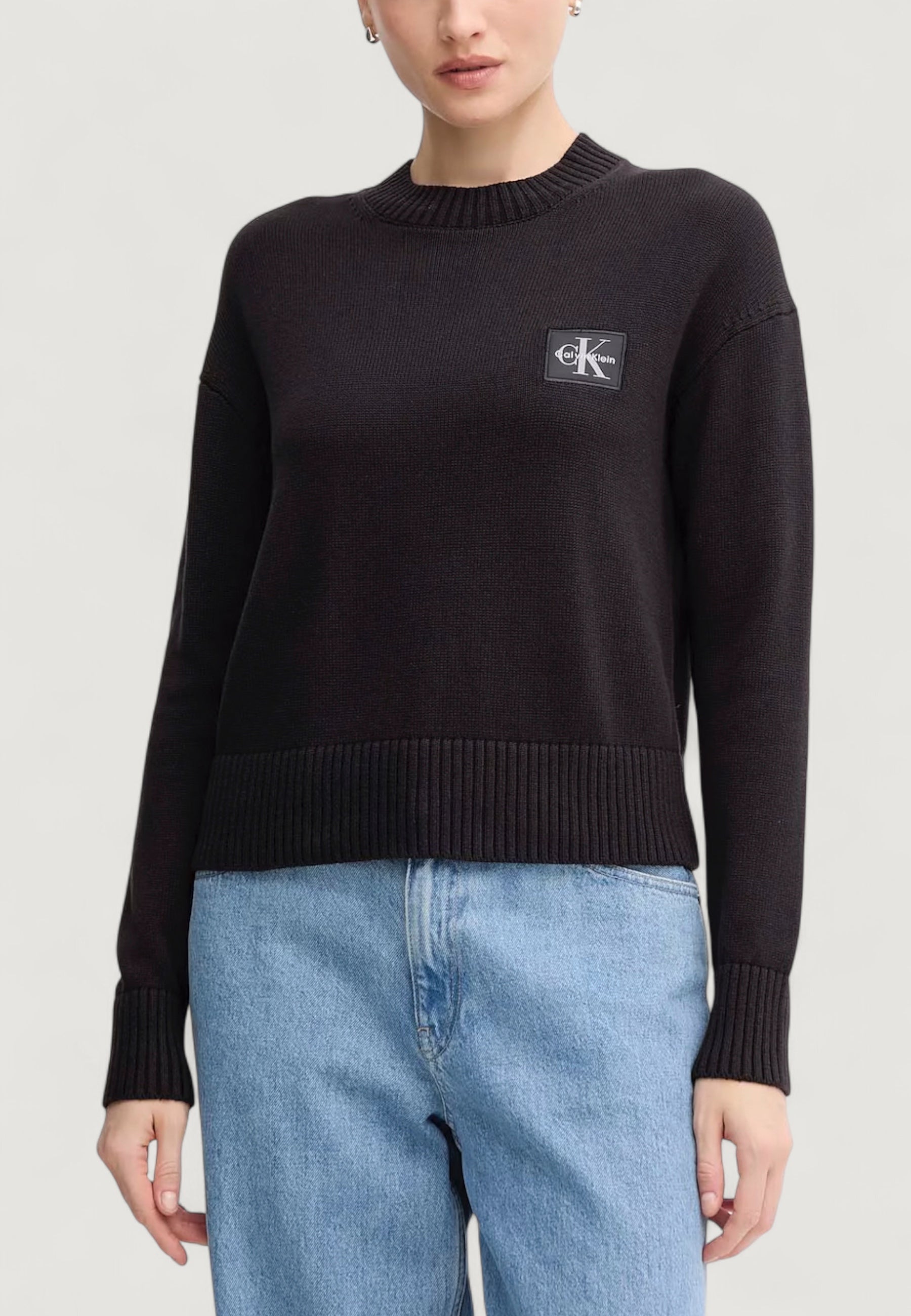 Maglione Calvin Klein Jeans CK EMBRO BADGE SWEAT