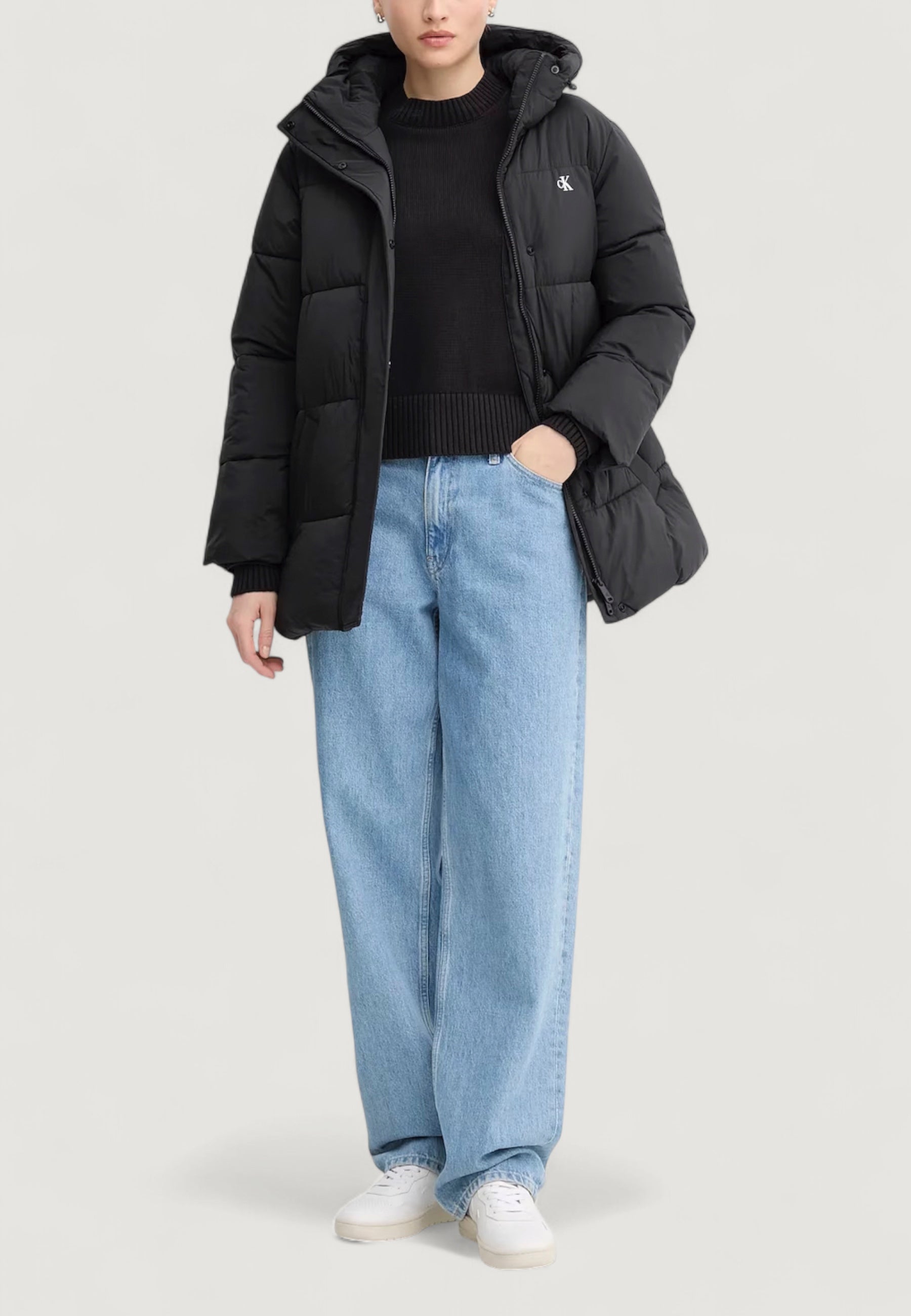 Maglione Calvin Klein Jeans CK EMBRO BADGE SWEAT