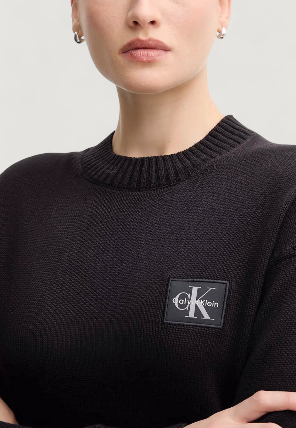 Maglione Calvin Klein Jeans CK EMBRO BADGE SWEAT