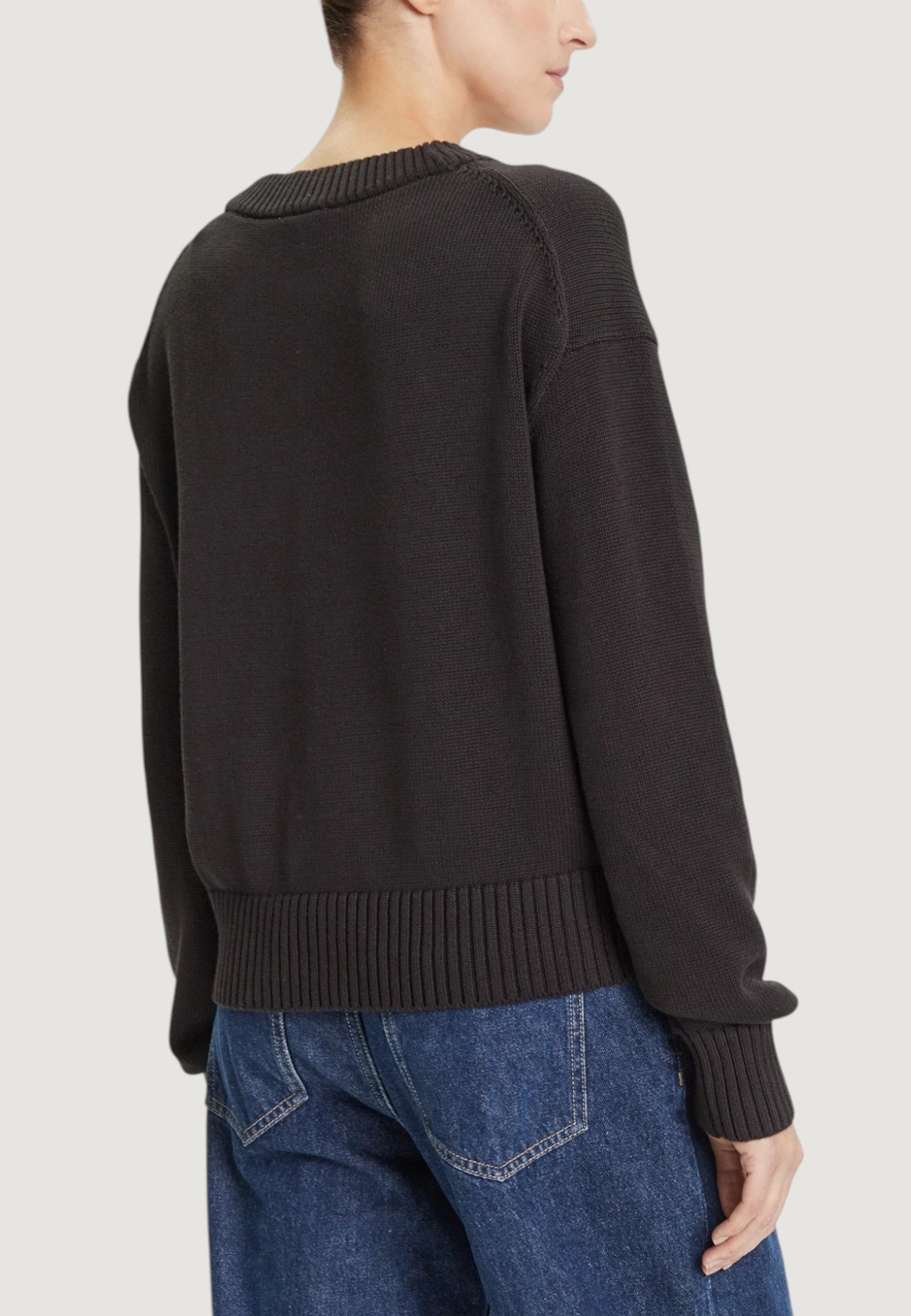 Pullover Calvin Klein Jeans CK EMBRO BADGE V-NEC