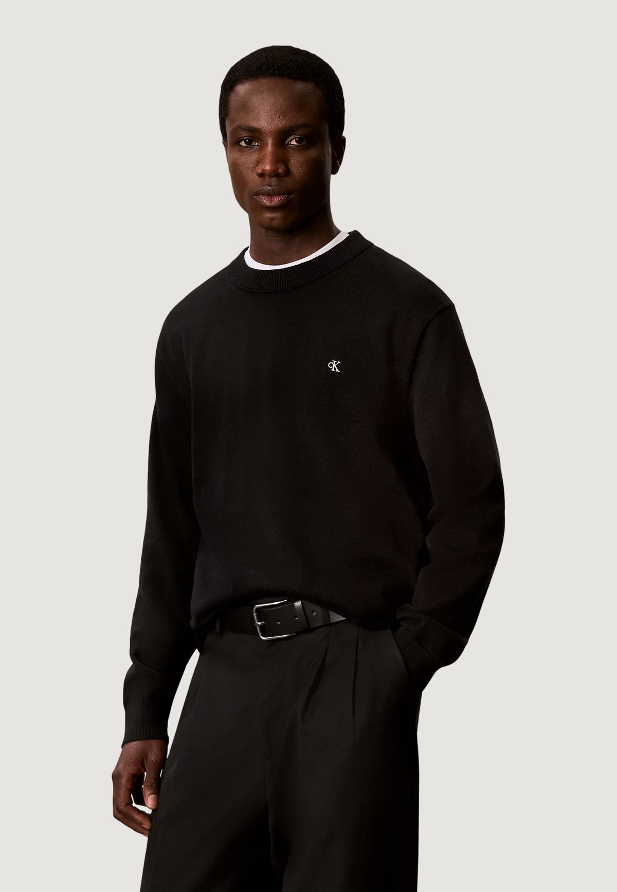 Maglione Calvin Klein Jeans LS EZ COTTON CREWNK