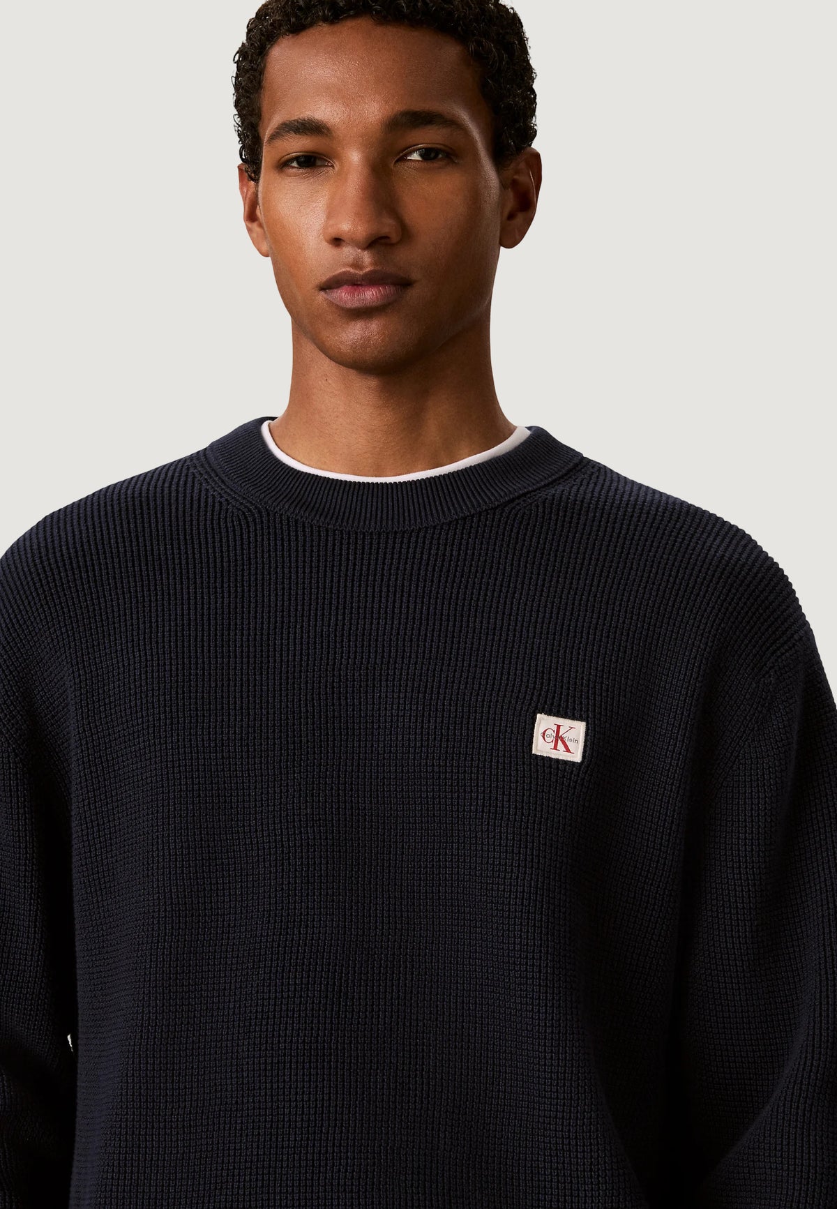 Pullover Calvin Klein Jeans LS EZ COTTON WAFFLE