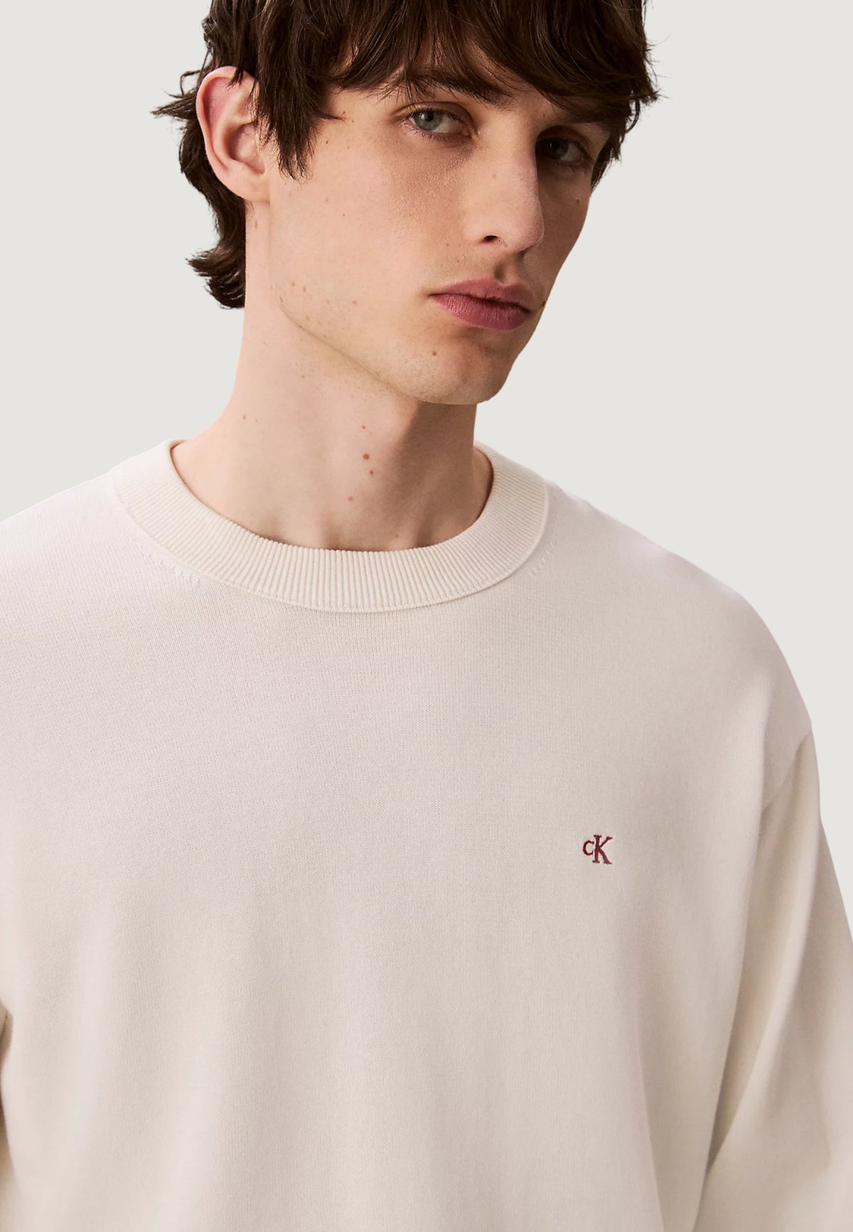 Maglione Calvin Klein Jeans LS EZ COTTON CREWNK