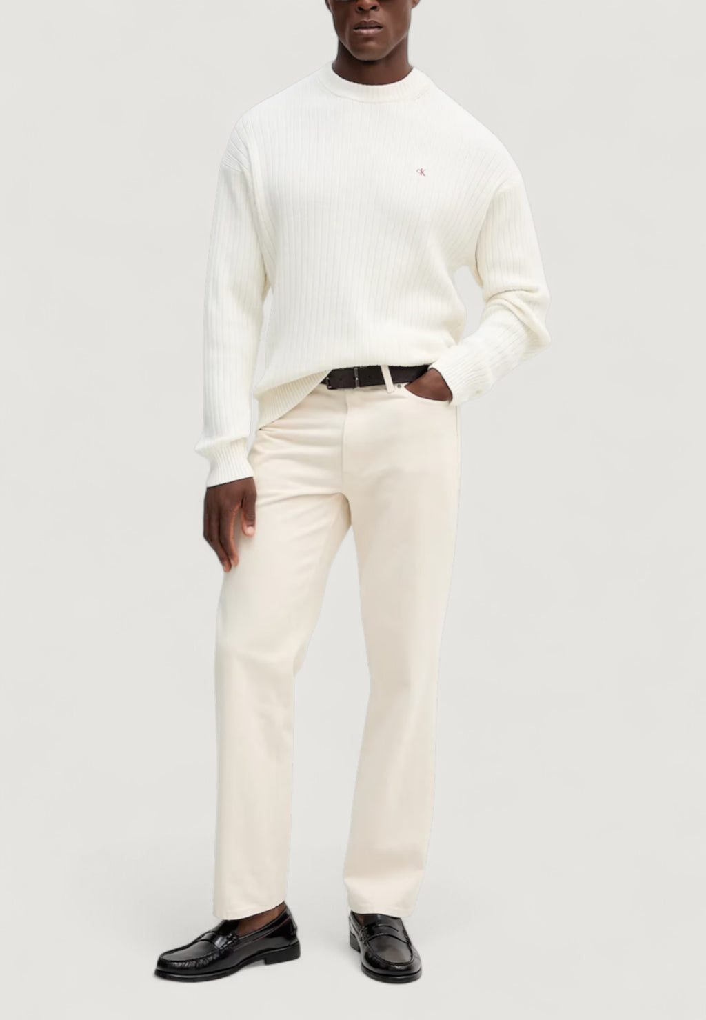 Maglione Calvin Klein Jeans LS VERTICAL TEXTURE
