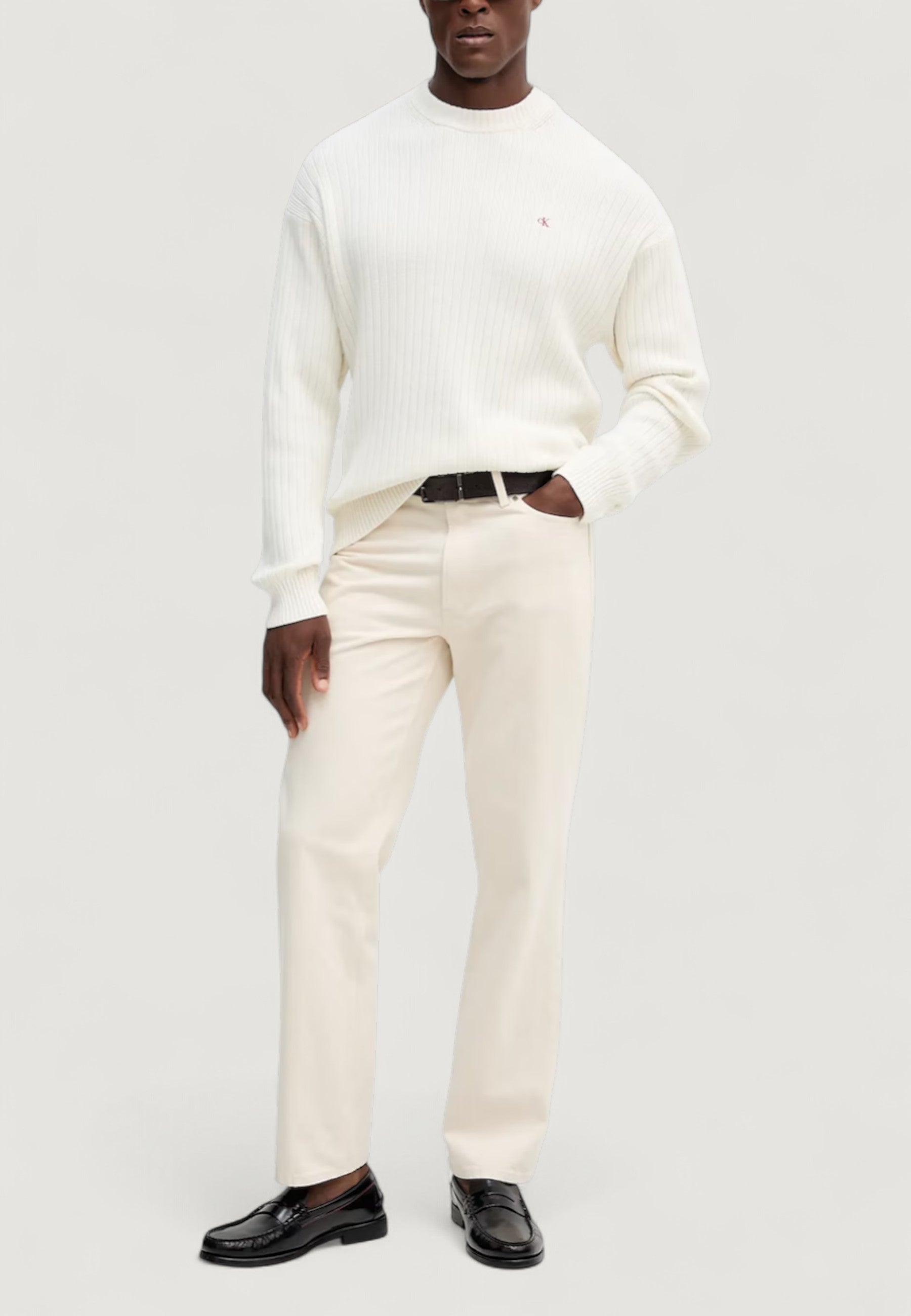 Maglione Calvin Klein Jeans LS VERTICAL TEXTURE