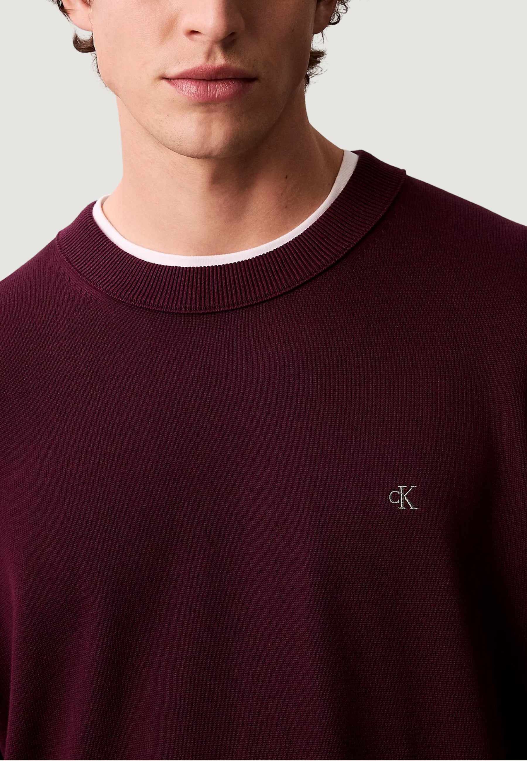 Maglione Calvin Klein Jeans LS EZ COTTON CREWNK