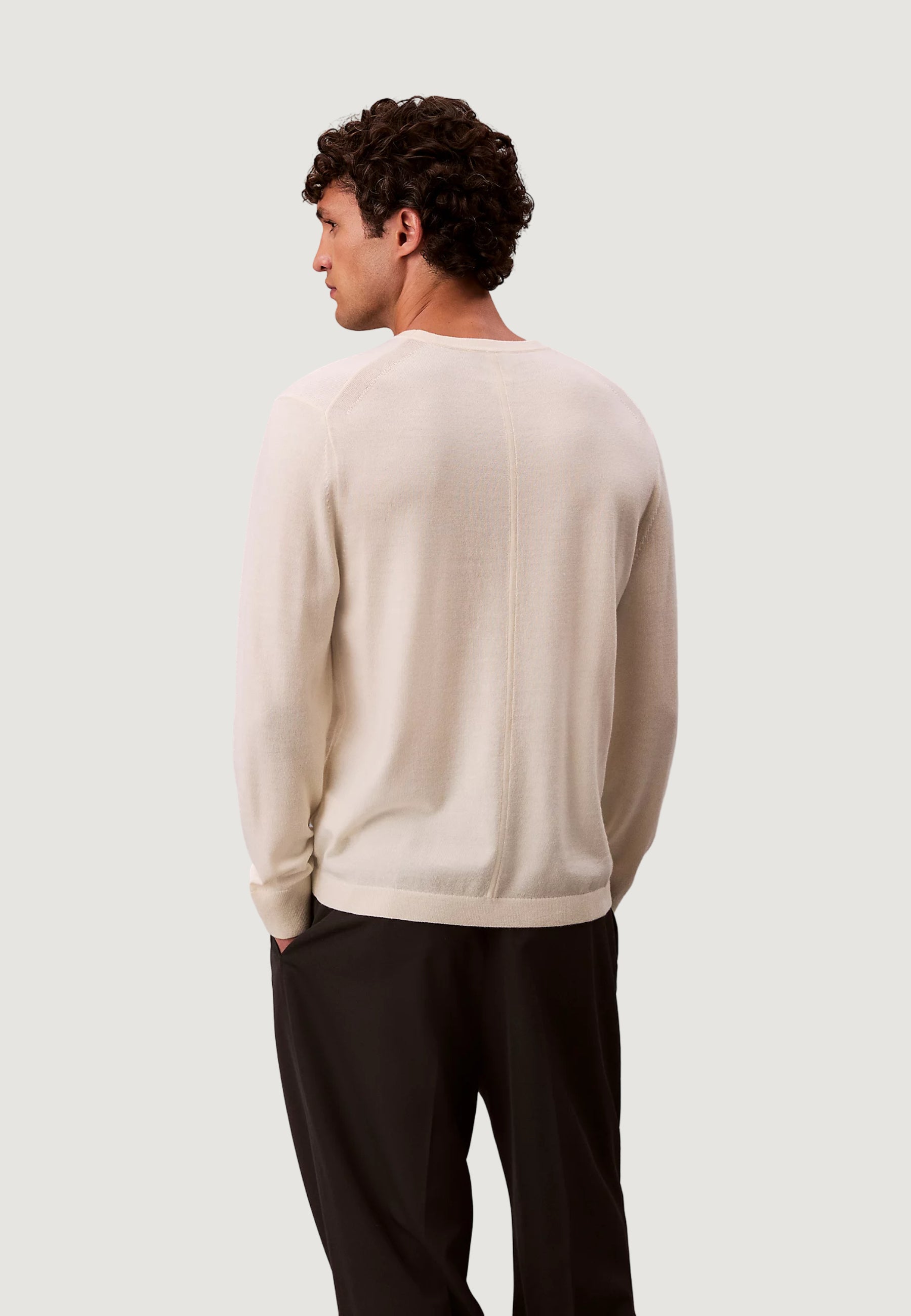 Pullover Calvin Klein LS MERINO CREW