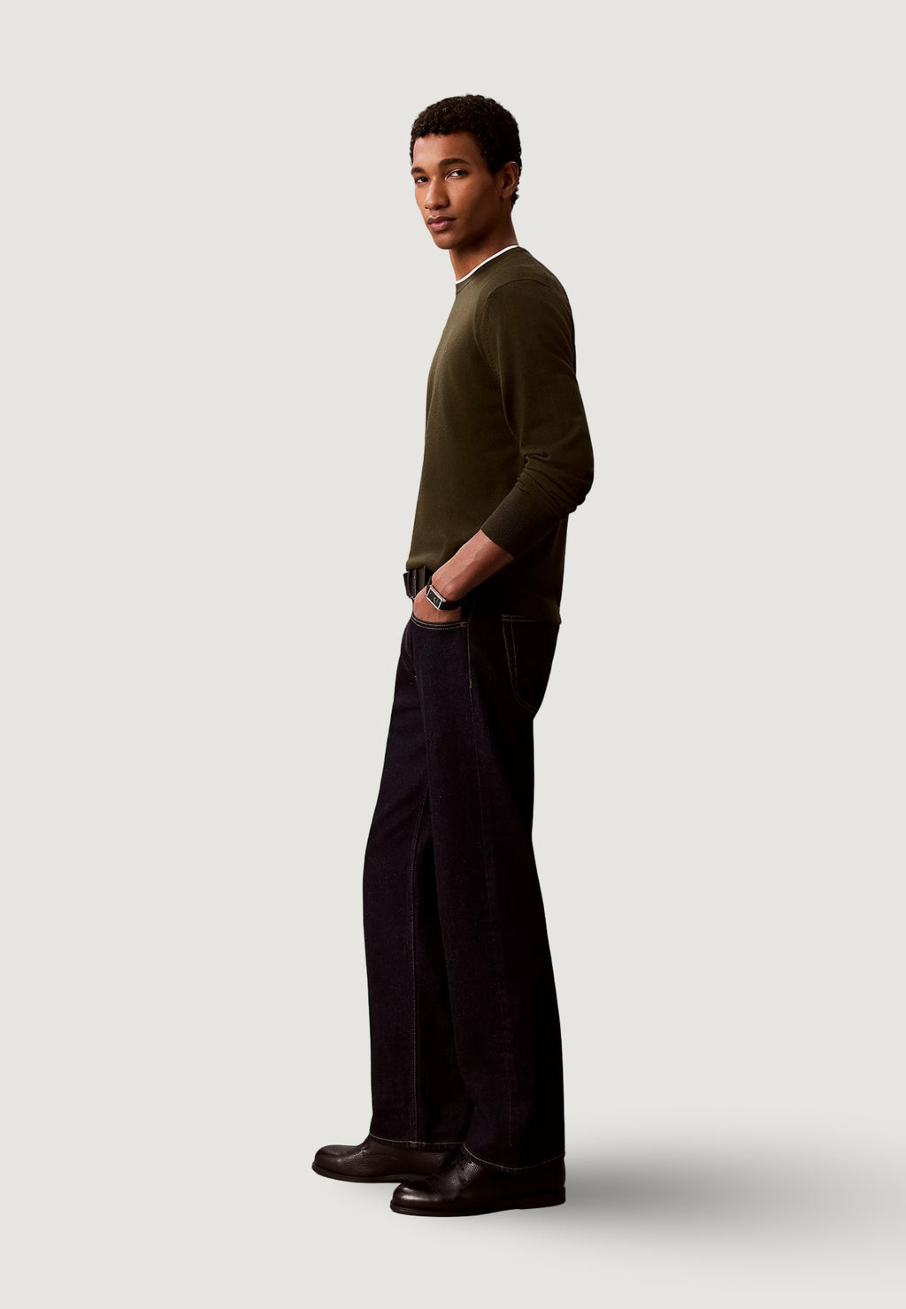 Maglione Calvin Klein LS MERINO CREW