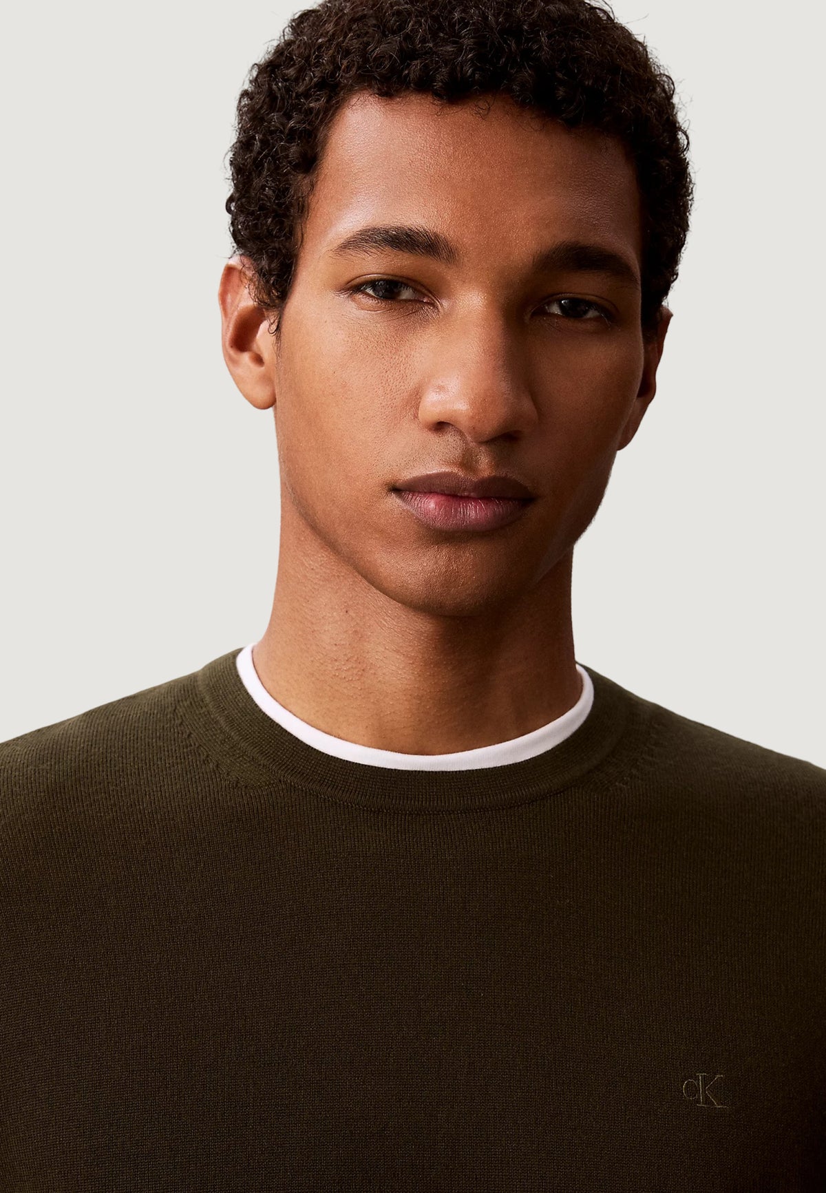 Maglione Calvin Klein LS MERINO CREW