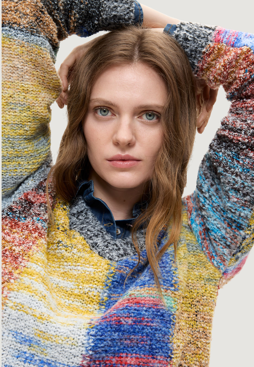 Pullover Desigual JERS_EARTHTEXTURE