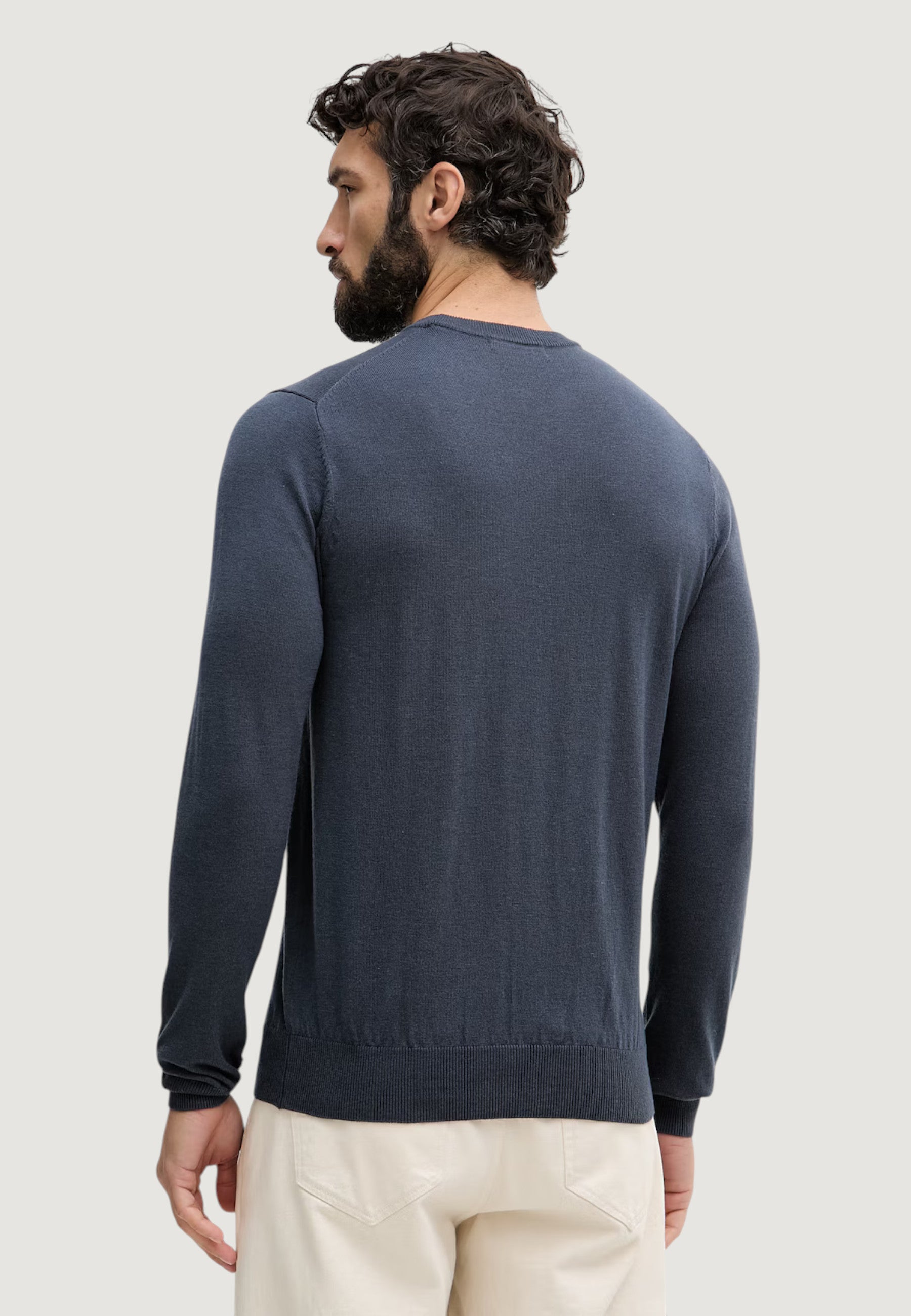 Pullover Guess MARCOS CN LS LOGO EM
