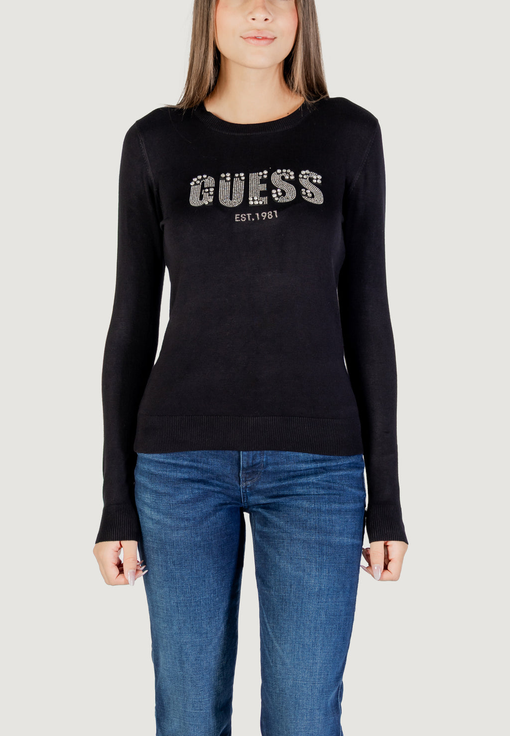 Maglione Guess LS CN REYNA LOGO SWTR
