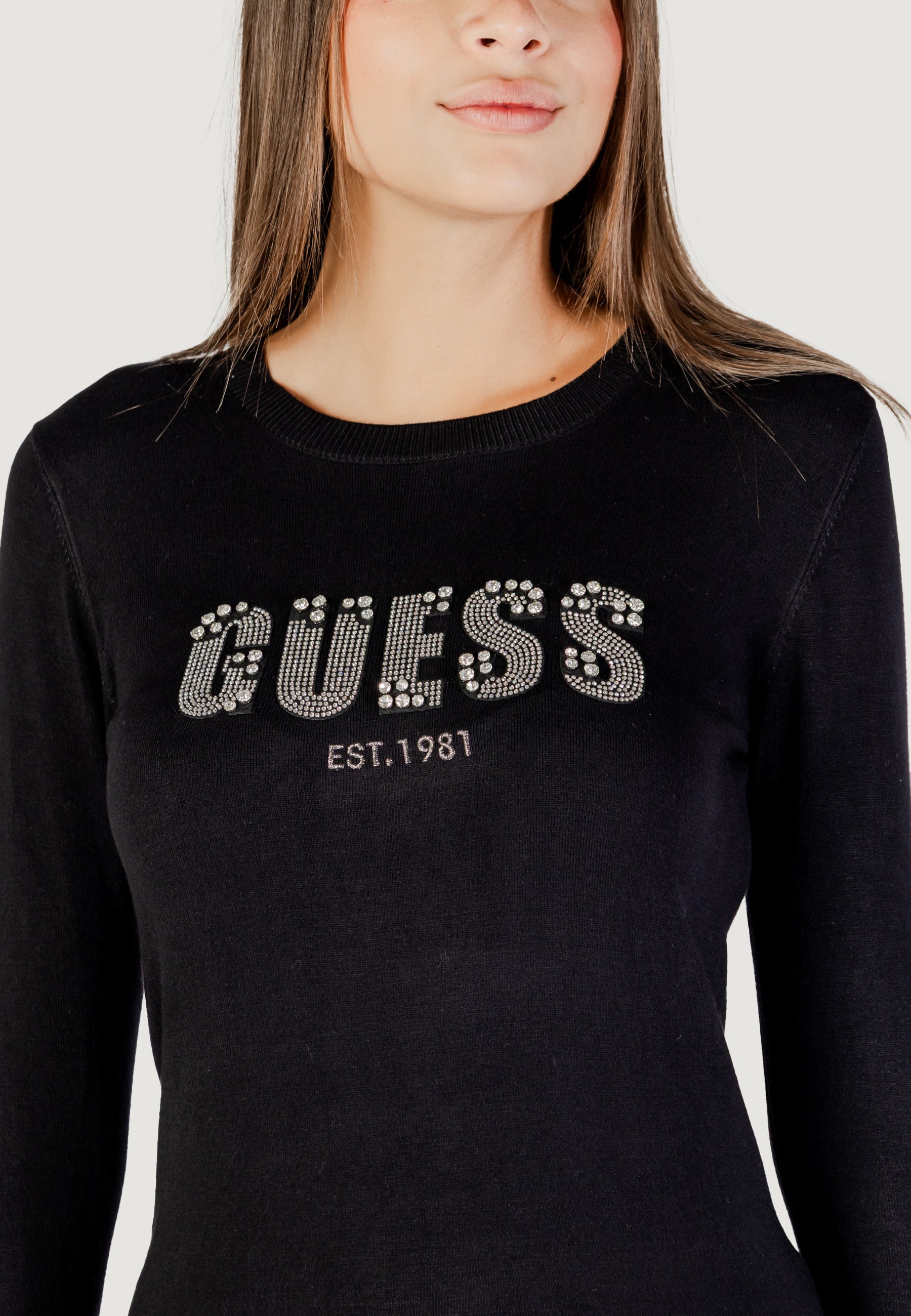 Maglione Guess LS CN REYNA LOGO SWTR