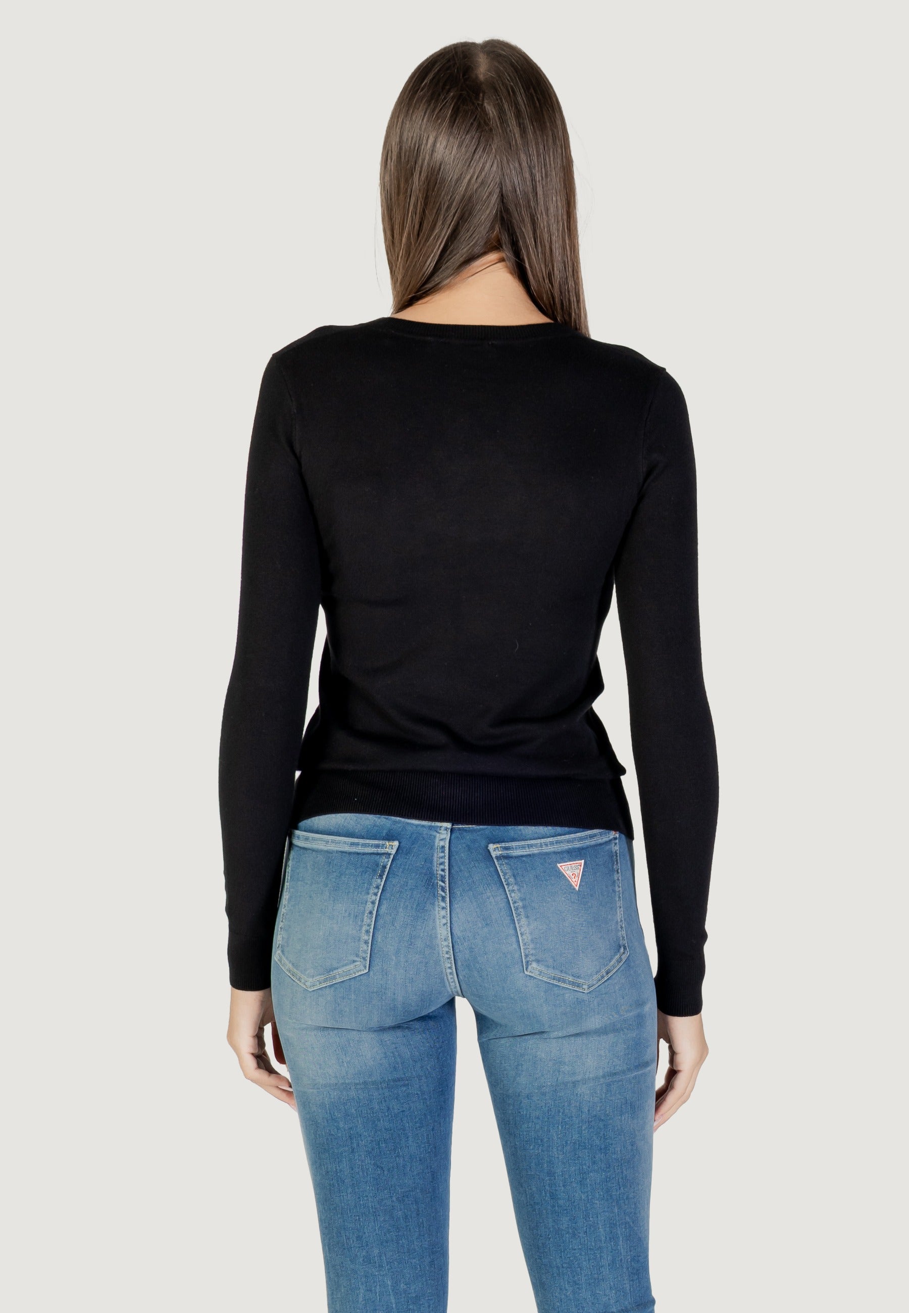 Maglione Guess LS VN SAYLOR LOGO SWTR