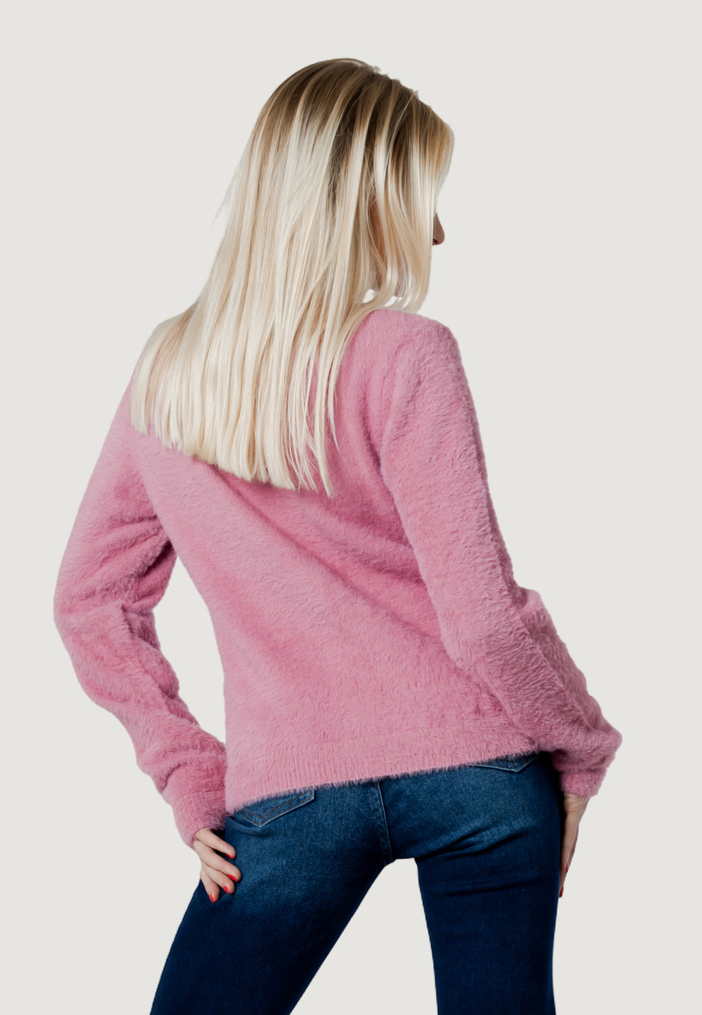 Maglione I am lotus FLUFFY CARDIGAN