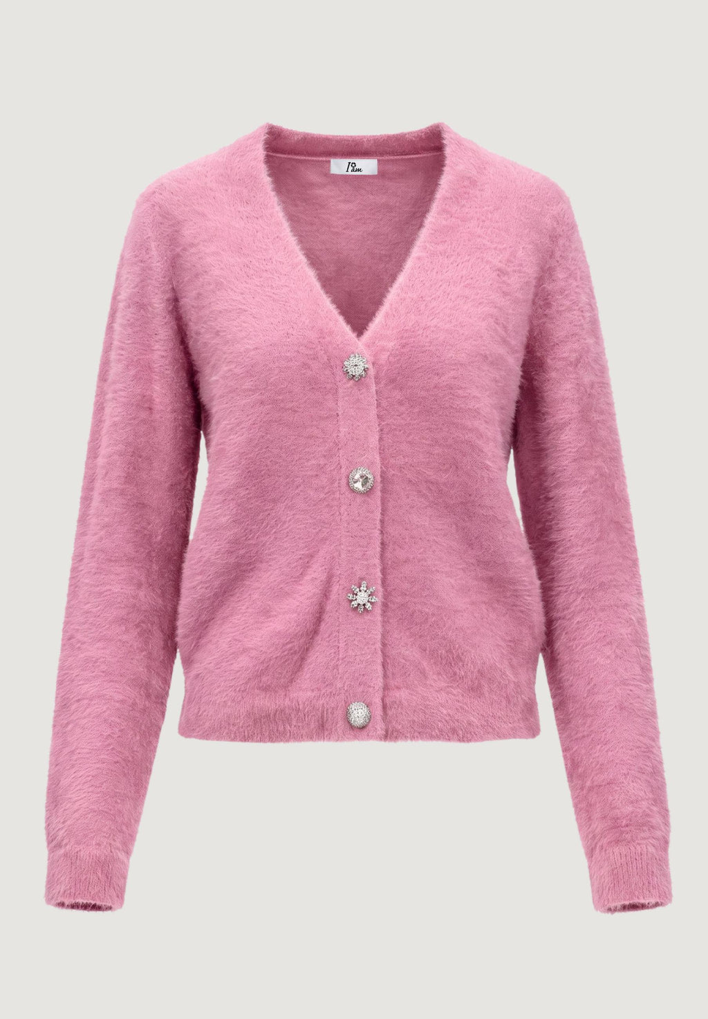 Maglione I am lotus FLUFFY CARDIGAN