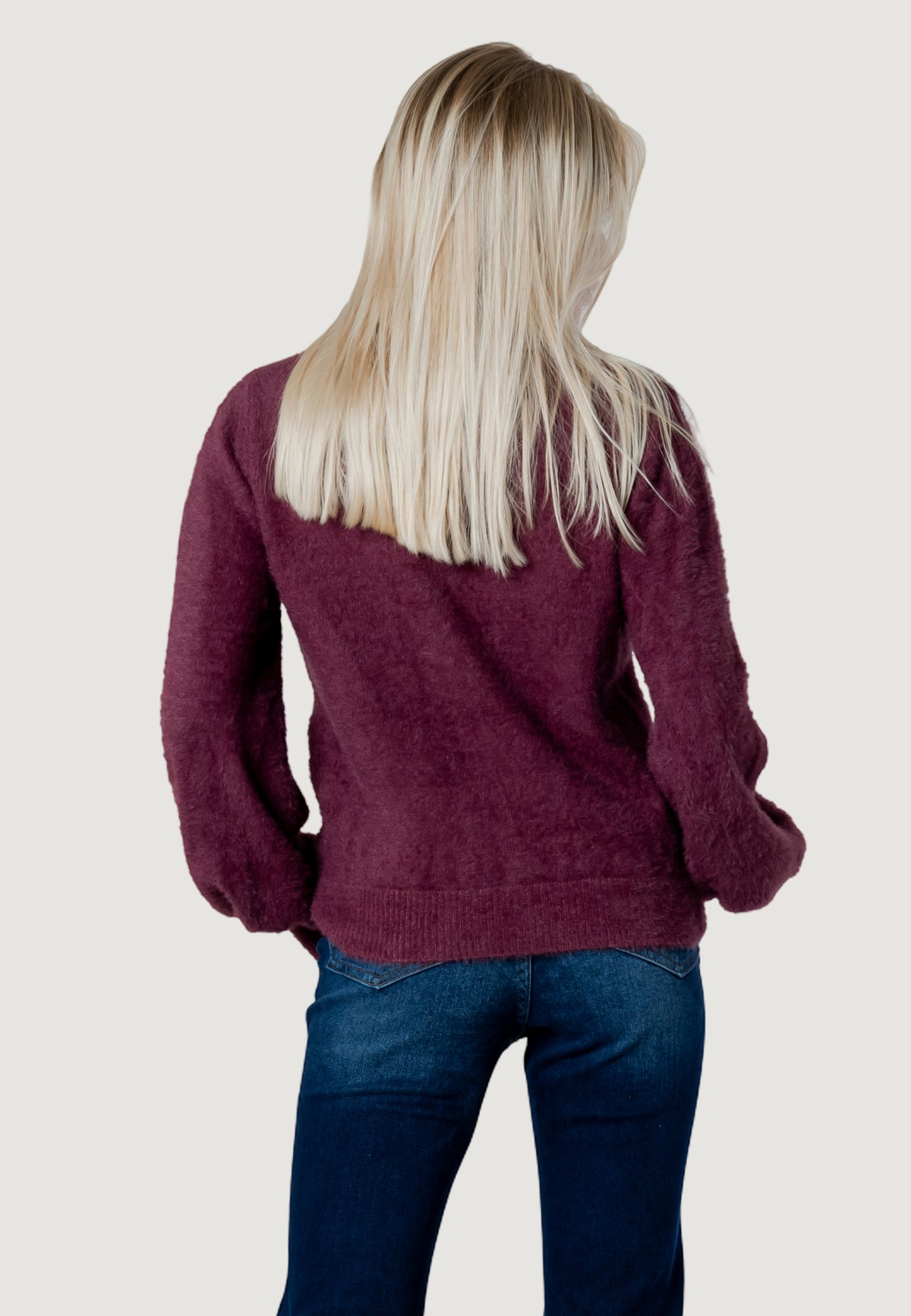 Maglione I am lotus FLUFFY CREW KNIT