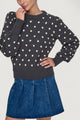 Maglione Jacqueline de Yong JDYSIGRID LIFE L/S ONECK PUFFDOT PUL KNT