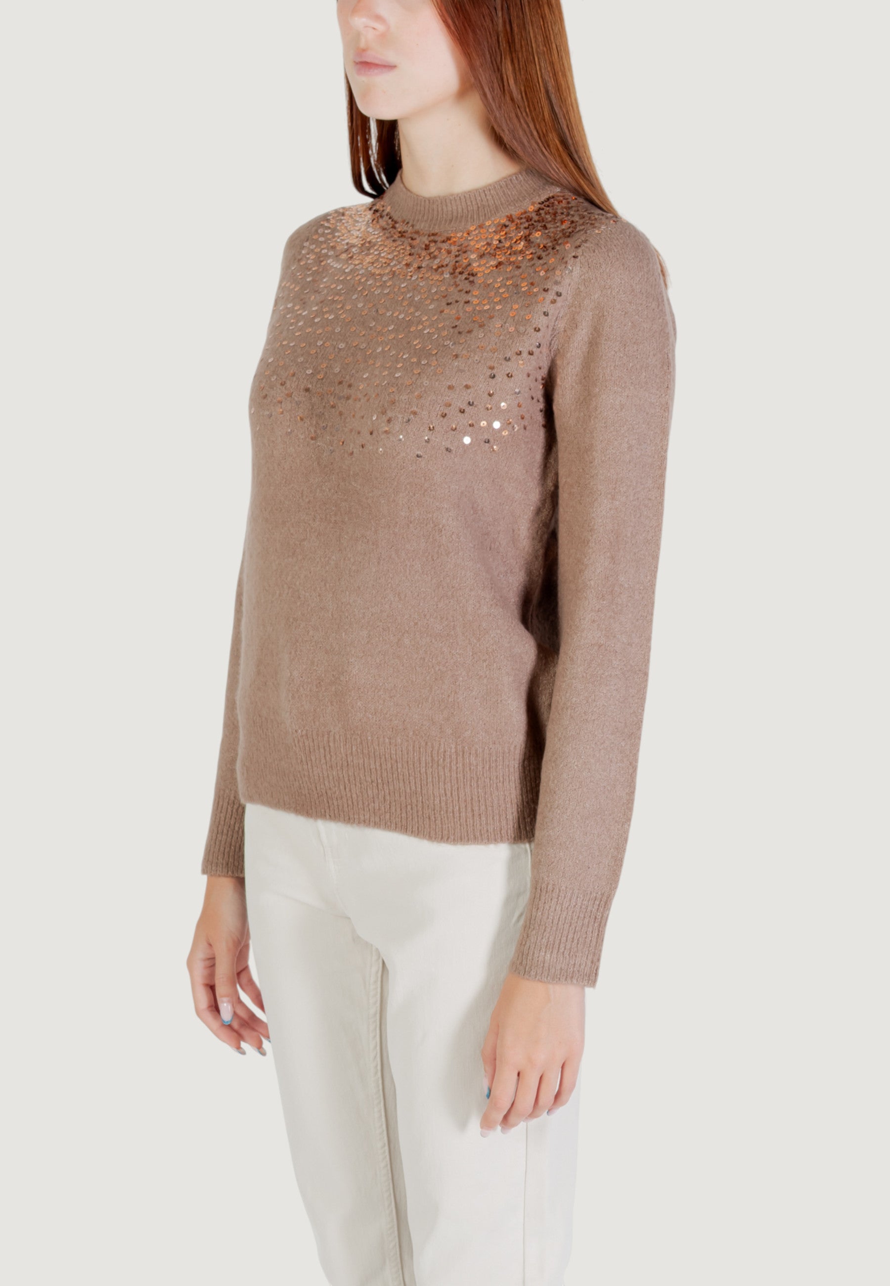 Maglione Jacqueline de Yong Jdyamina L/S O-Neck Sequin Pullover Knt