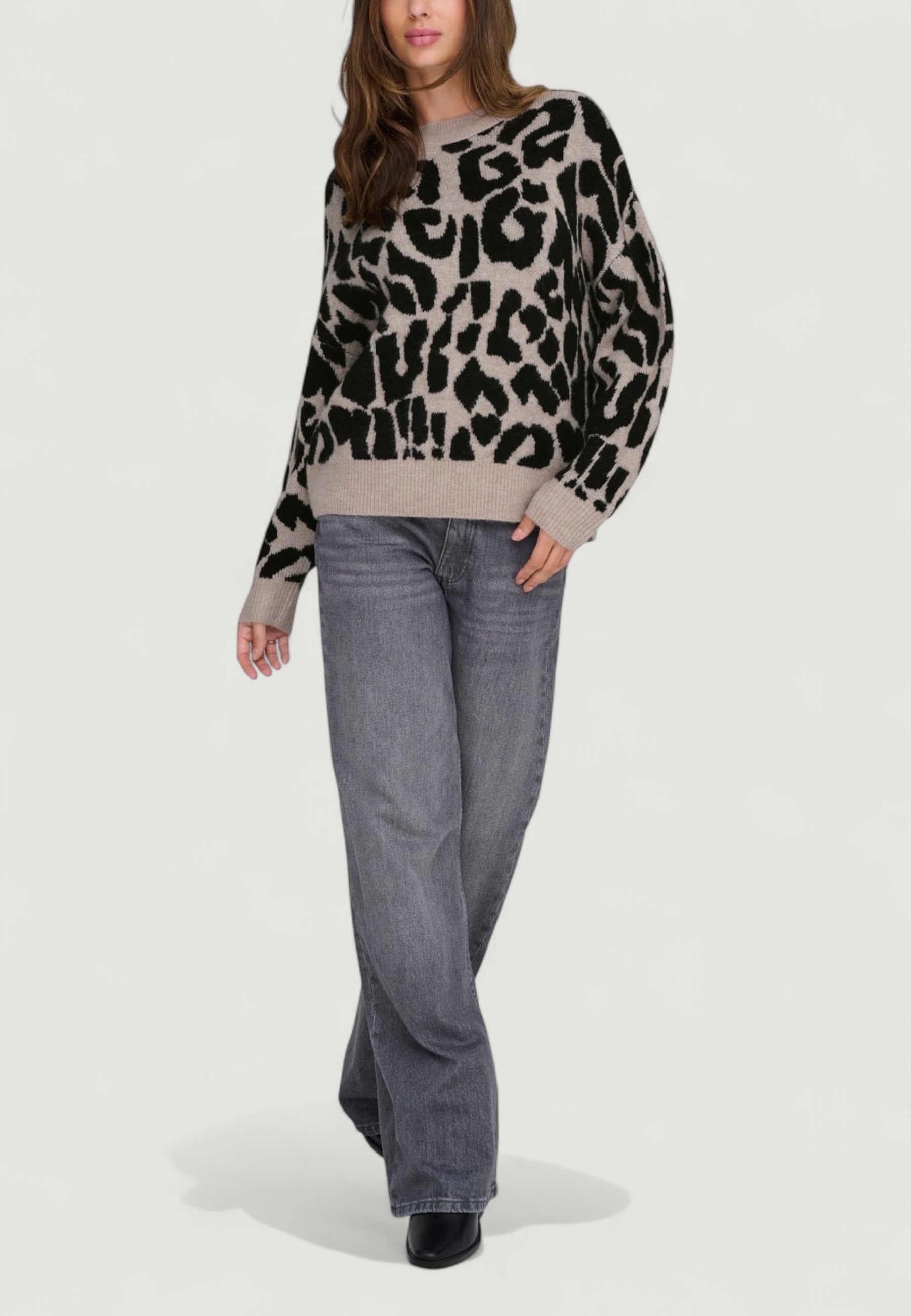 Maglione Jacqueline de Yong Jdyelanor Leo L/S On Pullover Knt